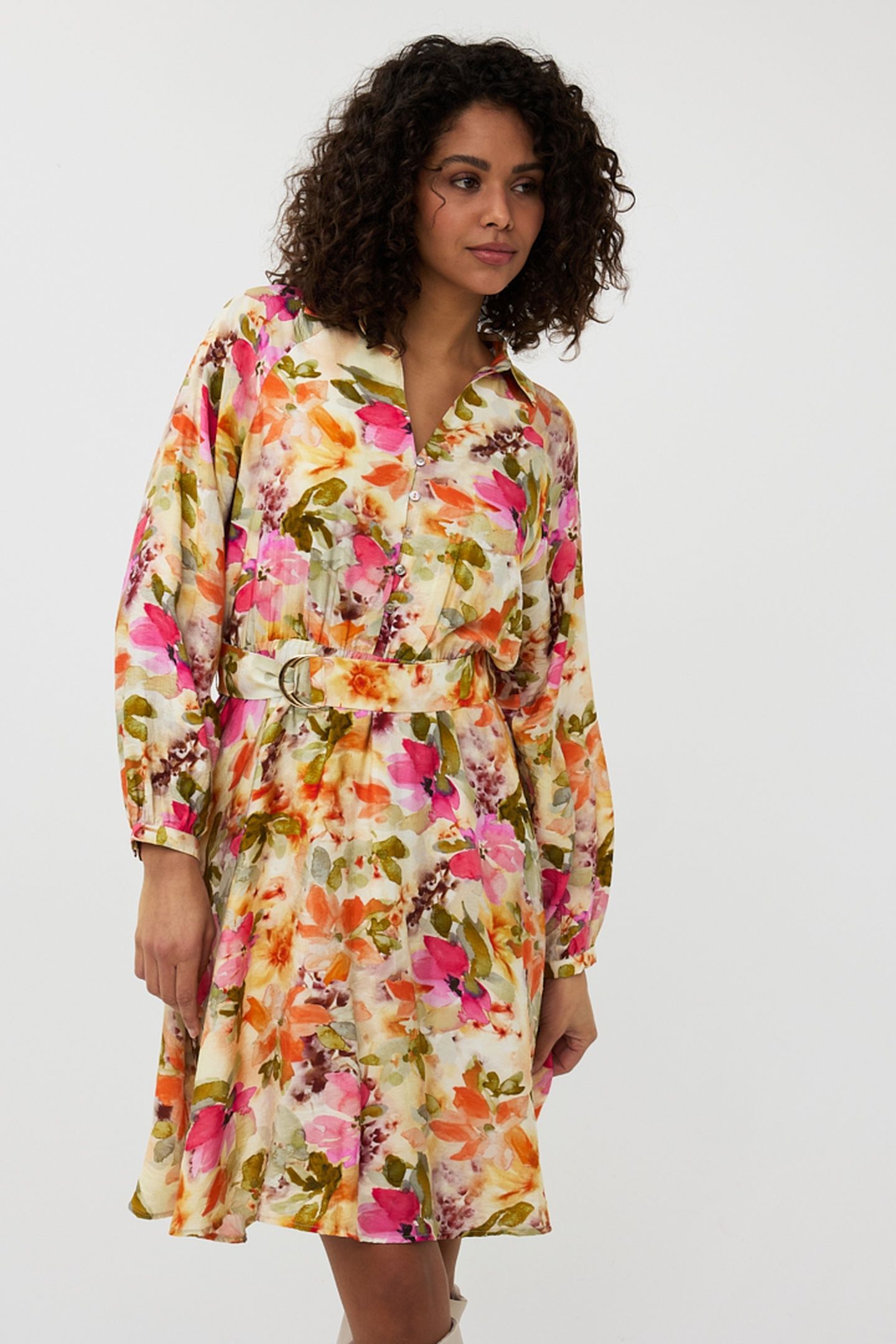 DRESS RAGLAN FLORAL GARDEN PRINT 2