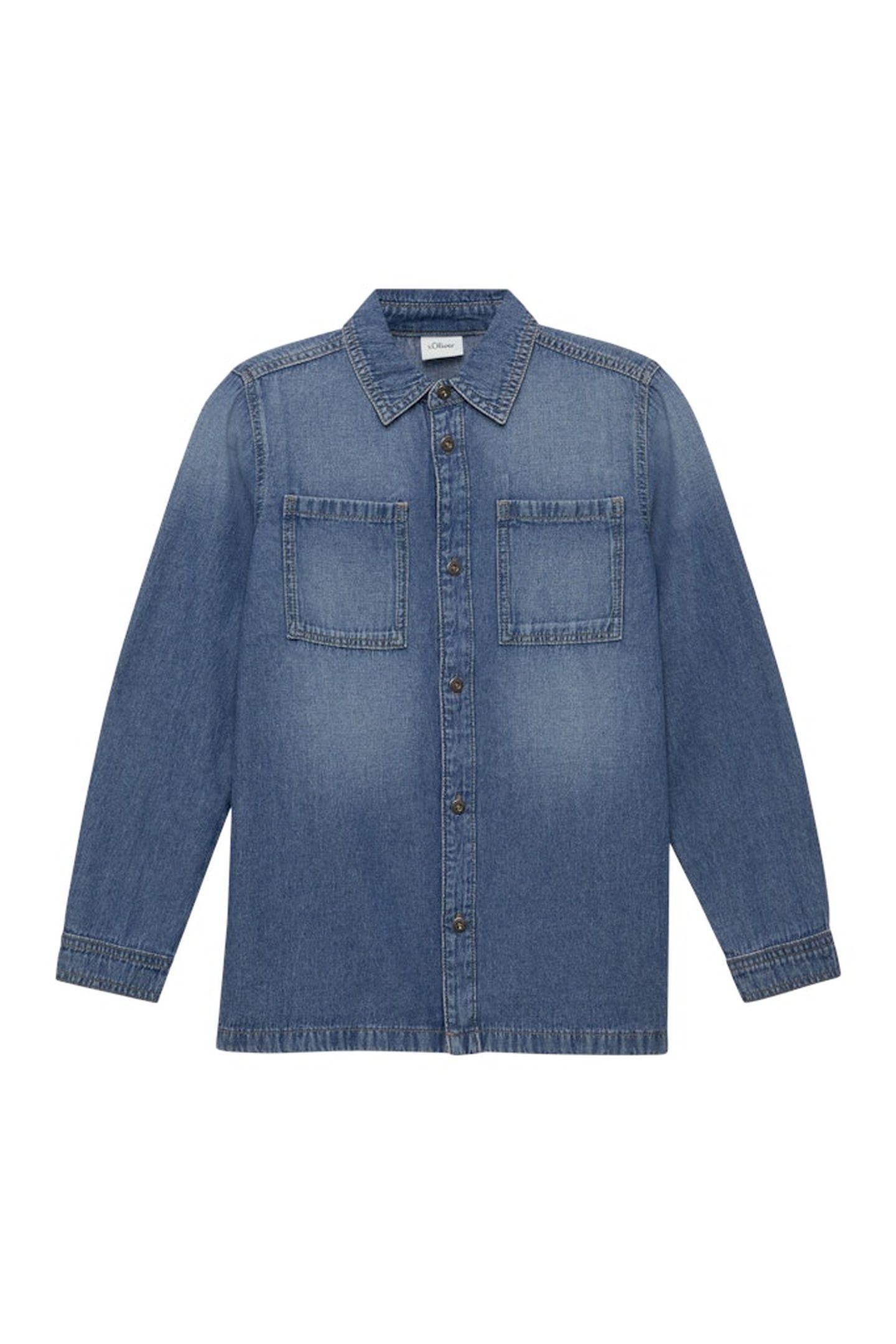 S.OLIVER SHIRTS BLUE DENIM 2