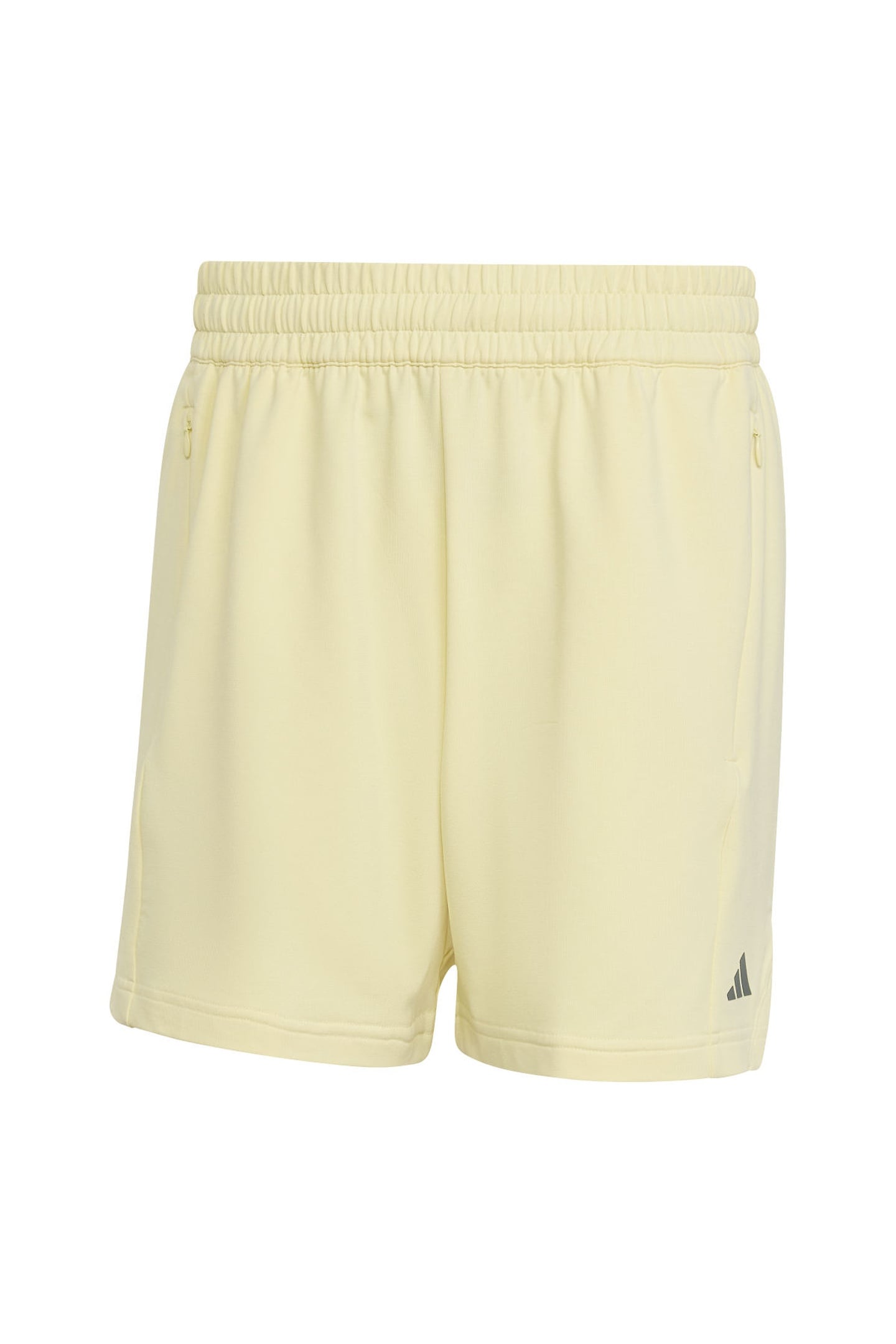 UNISEX PERFORMANCE ADIDAS D4T YOGA KNIT SHORT ALMOST YELLOW 3