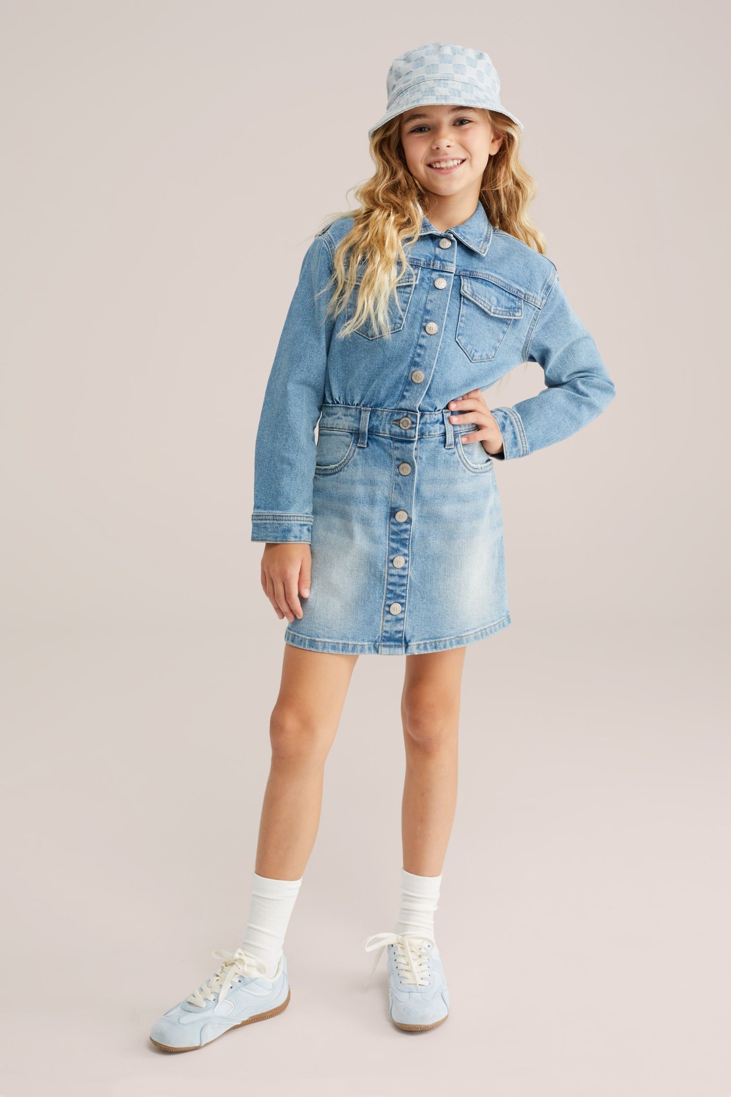 DRESS SHORT BLUE 2