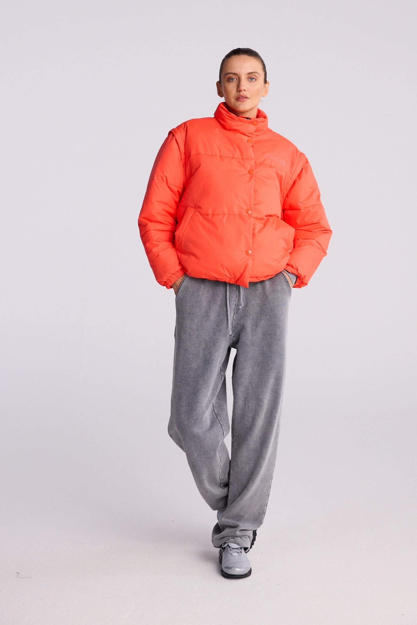 CHARO PUFFER ORANGE 1