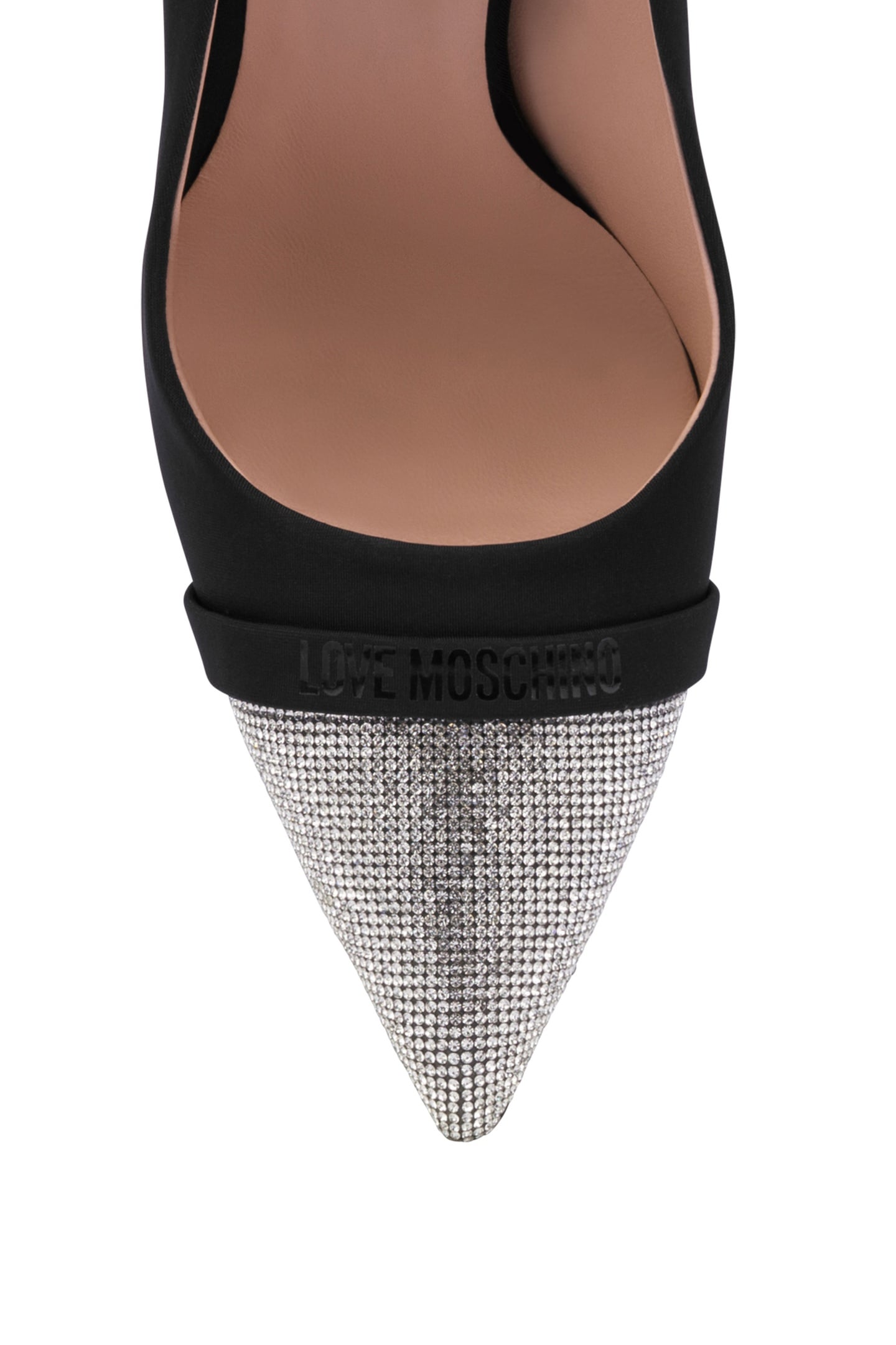 SPARKLING TOE PUMPS BLACK 4