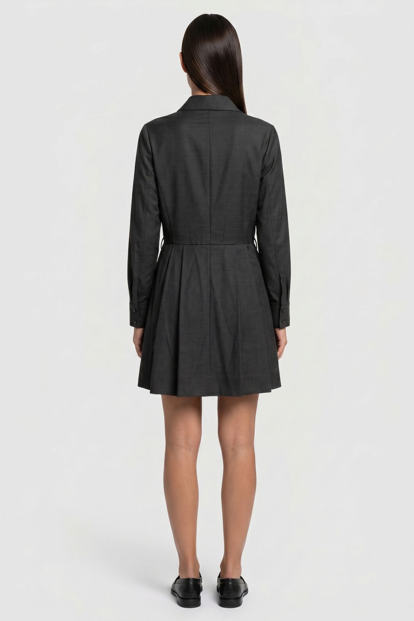 ERIN SHIRT DRESS GREY 2