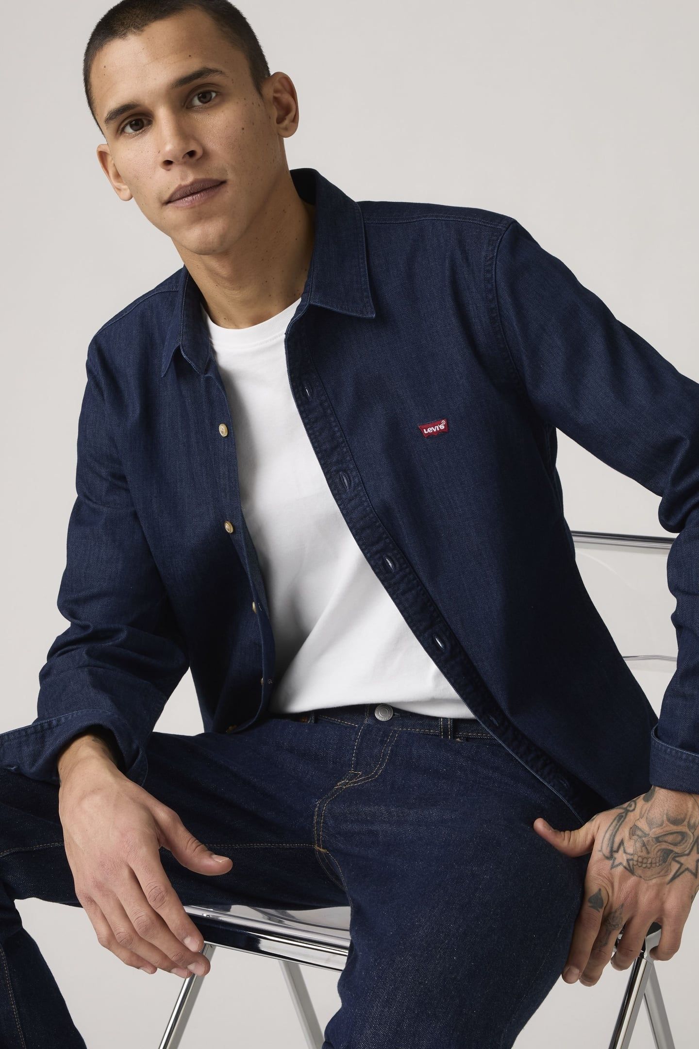 BATTERY HOUSEMARK SLIM FIT SHIRT 6