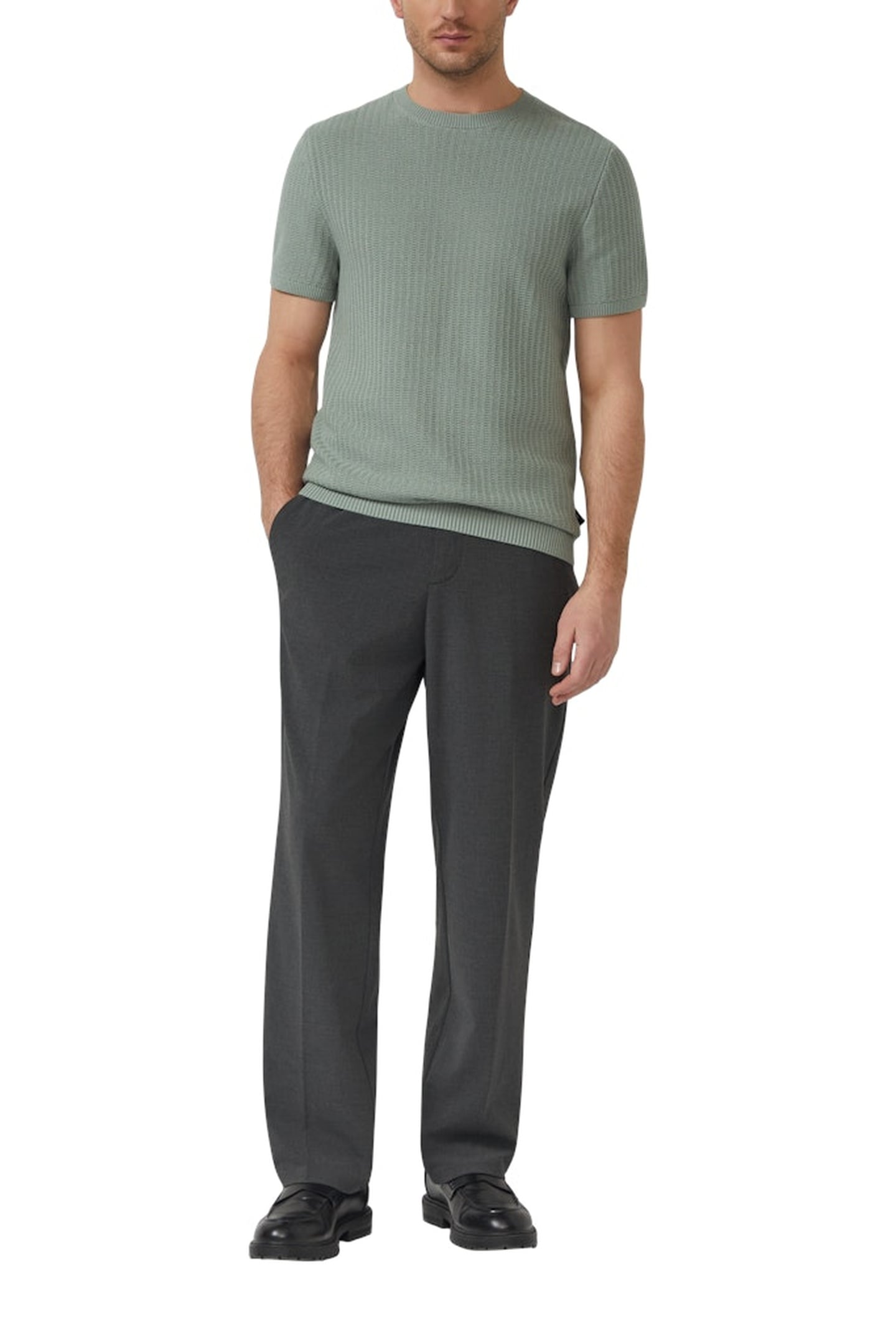 S.OLIVER PULLOVER SHORTSLEEVE GREEN 2