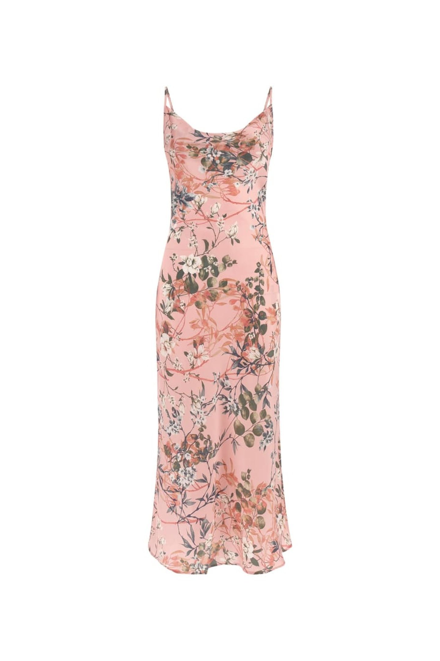 GUESS ECO AKILINA DRESS EUCALYPTUS FLORAL PR 4