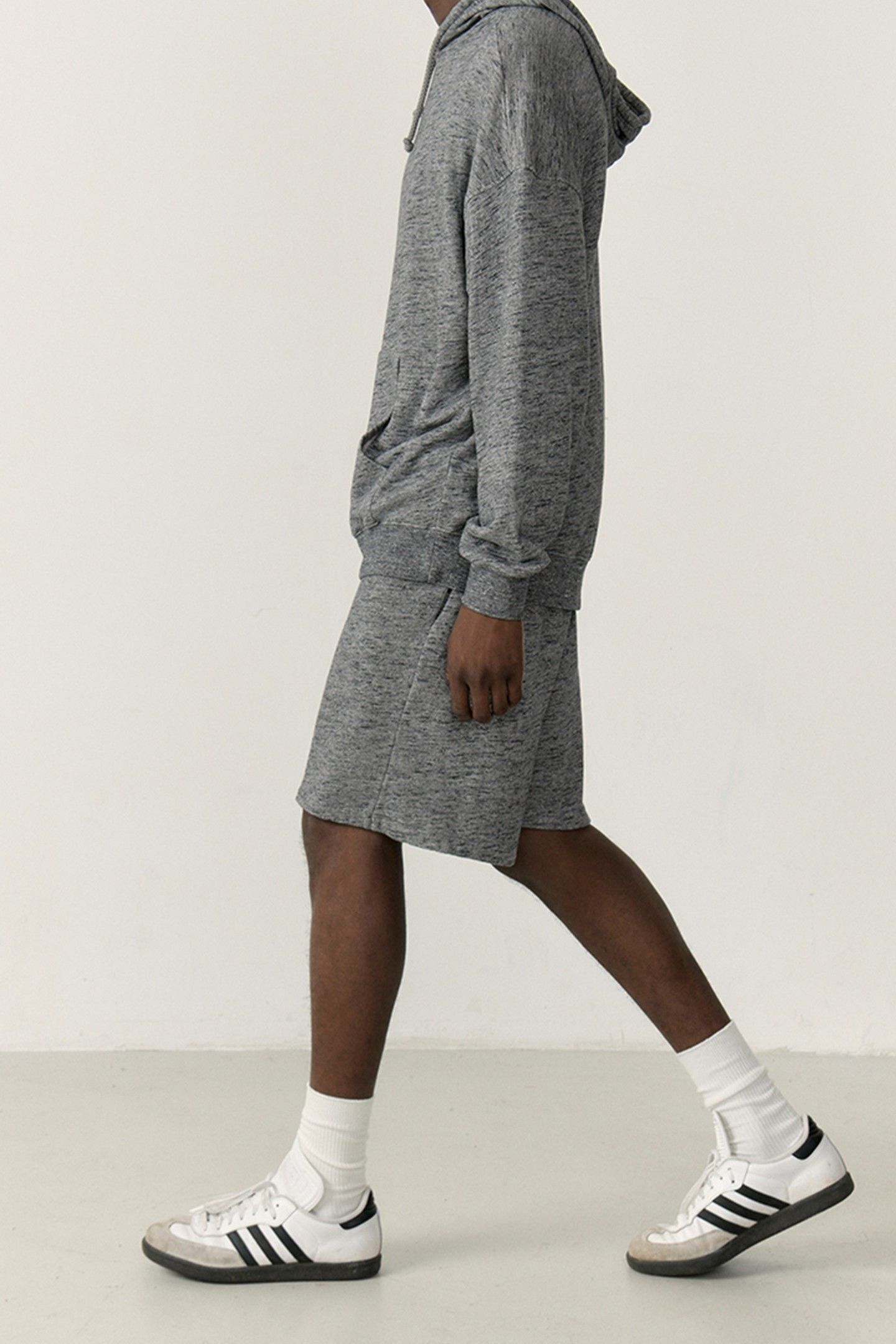 SOWABAY SWEAT SHIRT ANTHRACITE CHINE 4