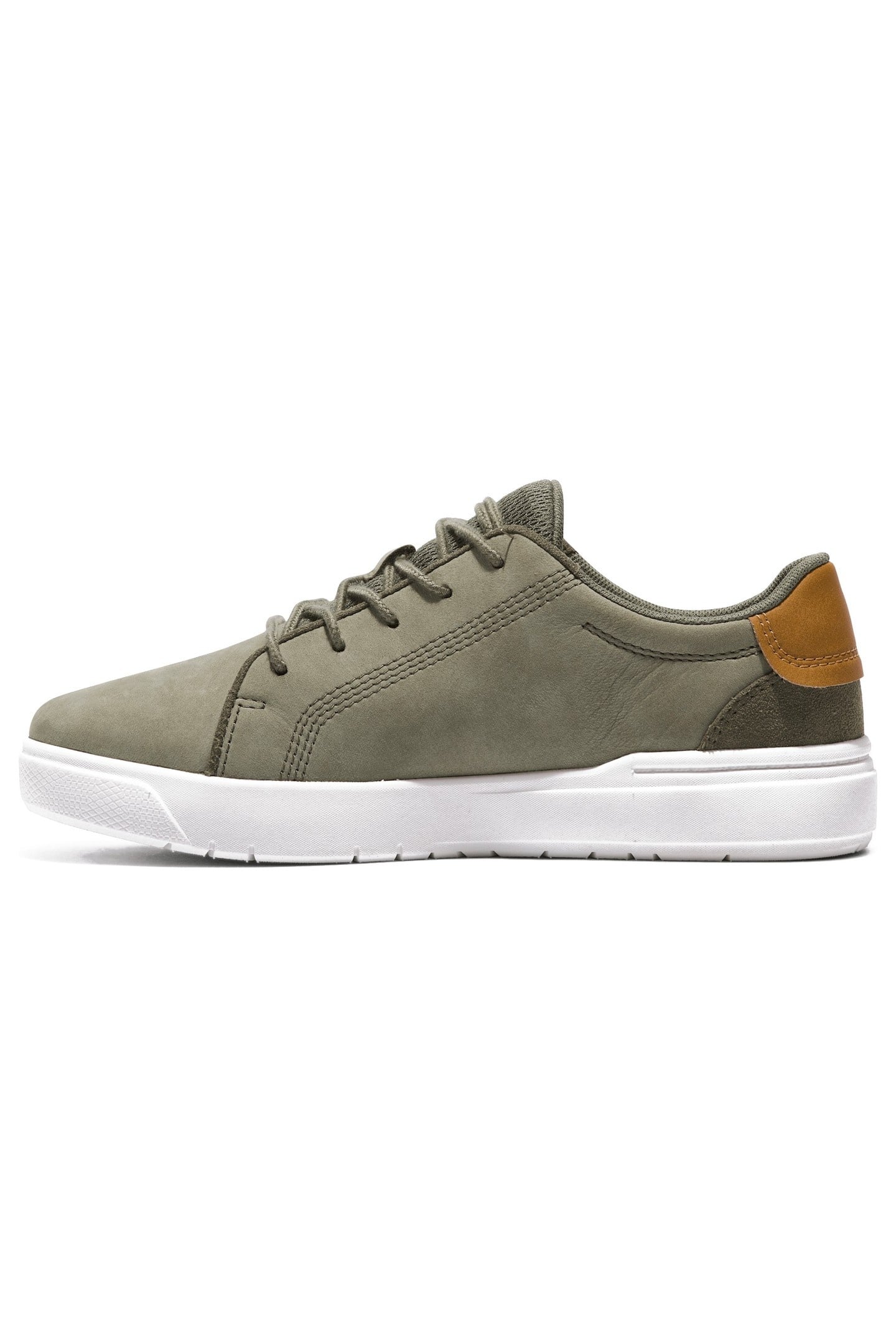LOW LACE UP SNEAKER DARK GREEN 4