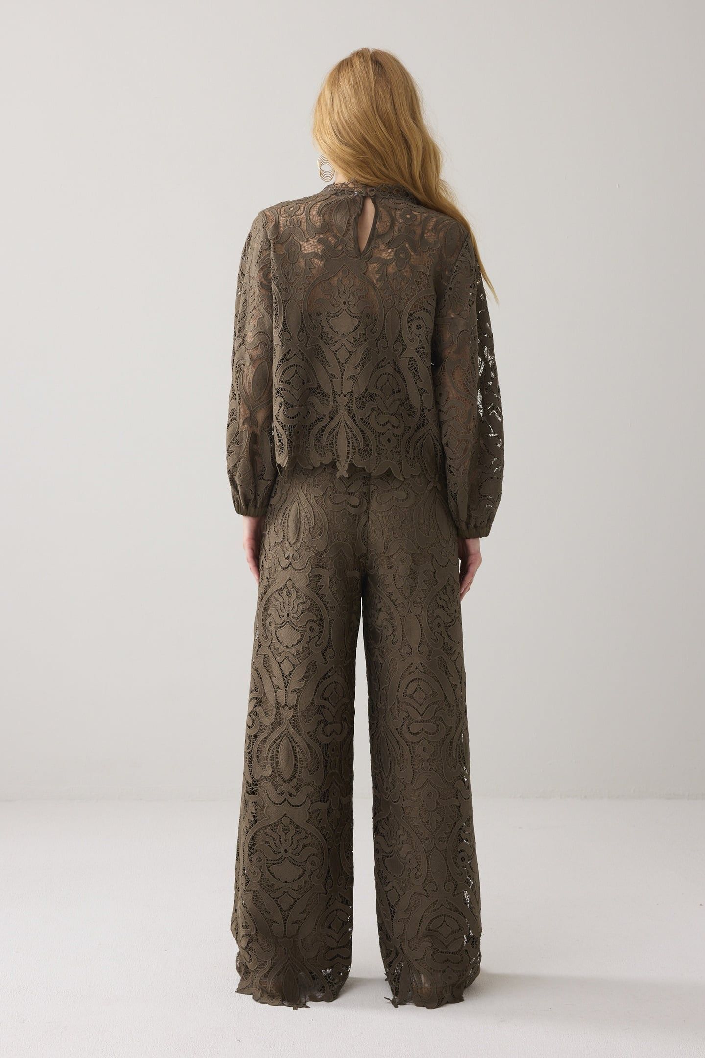 TROUSERS LACE DARK CAMO 2