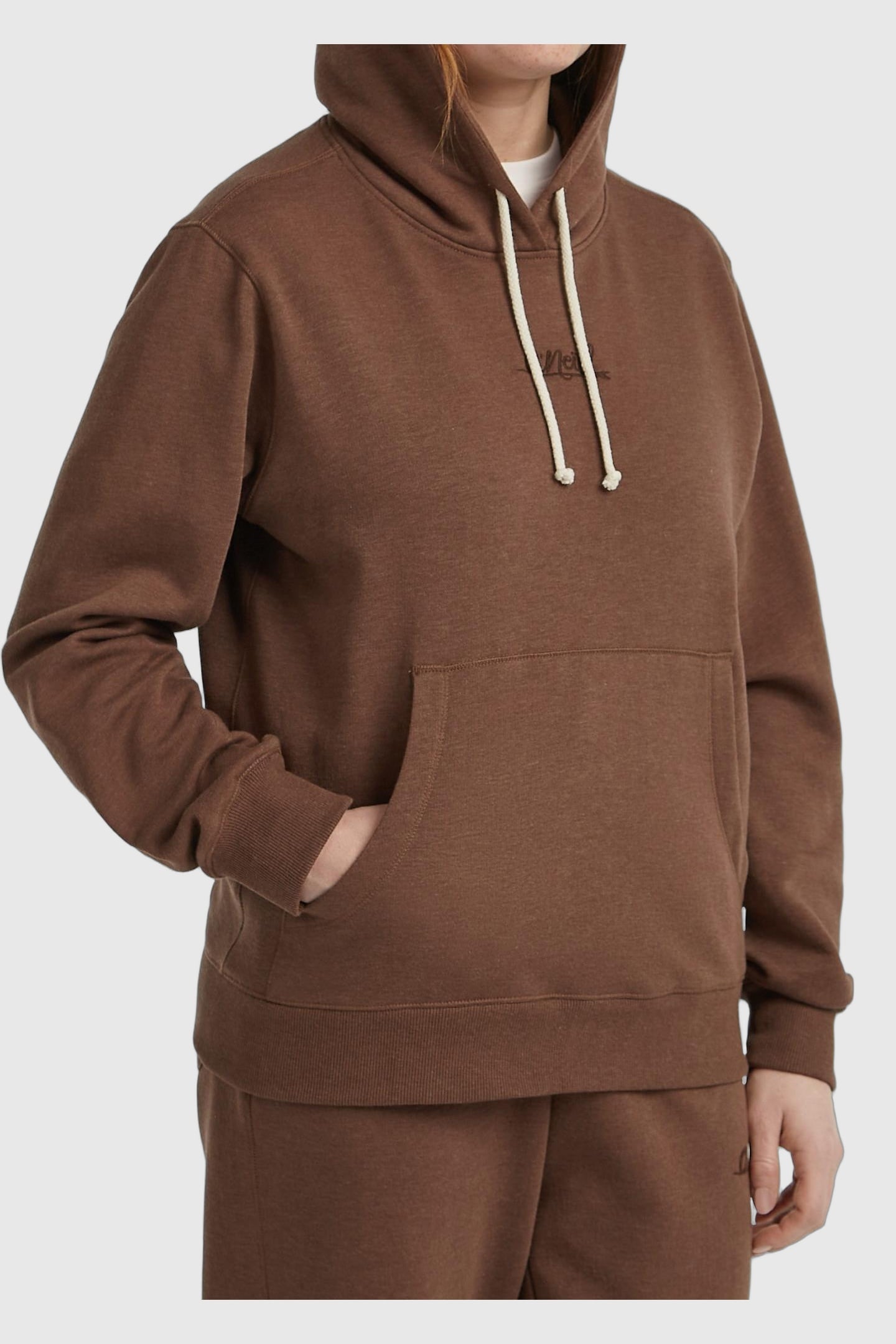 ESSENTIALS O'NEILL SCRIPT HOODIE HAZEL SPICE 3