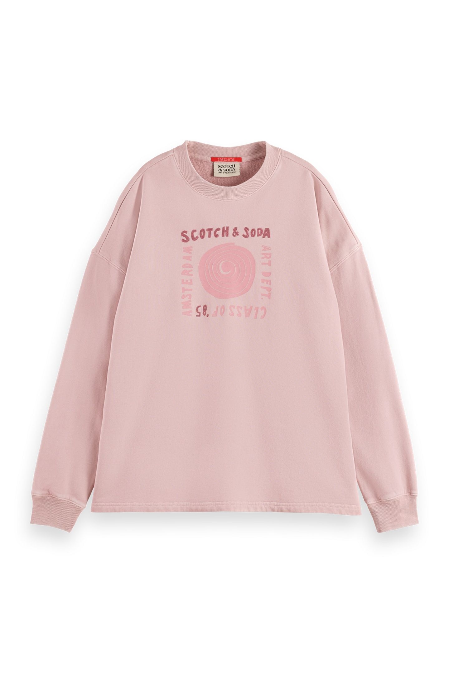 WASHED SEASONAL OVERSIZED FIT SWEATSHIRT BURNISHED LILAC 4