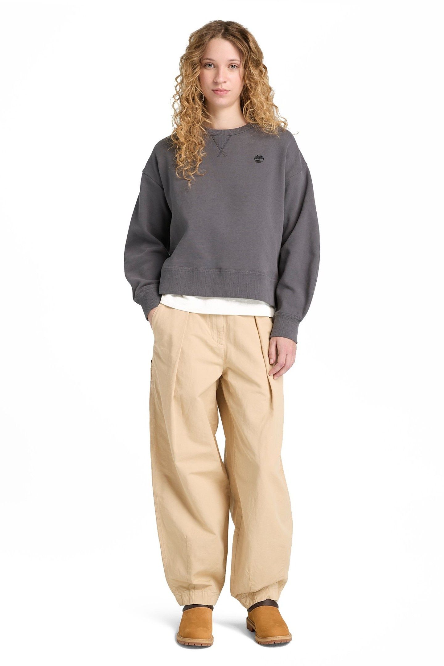 UTILITY COTTON LINEN PANTS MEDIUM BEIGE 2