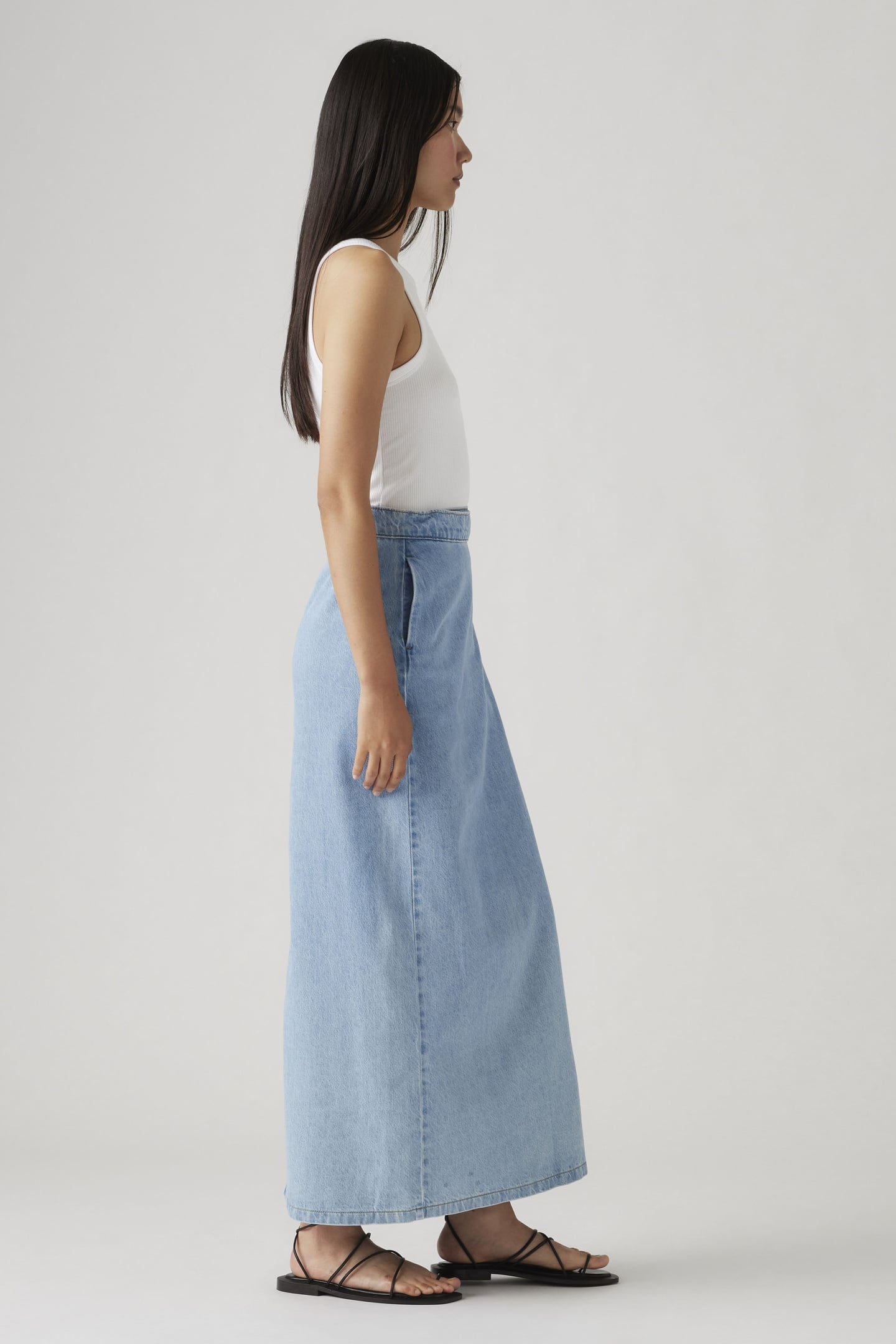COLUMN WRAP SKIRT 4