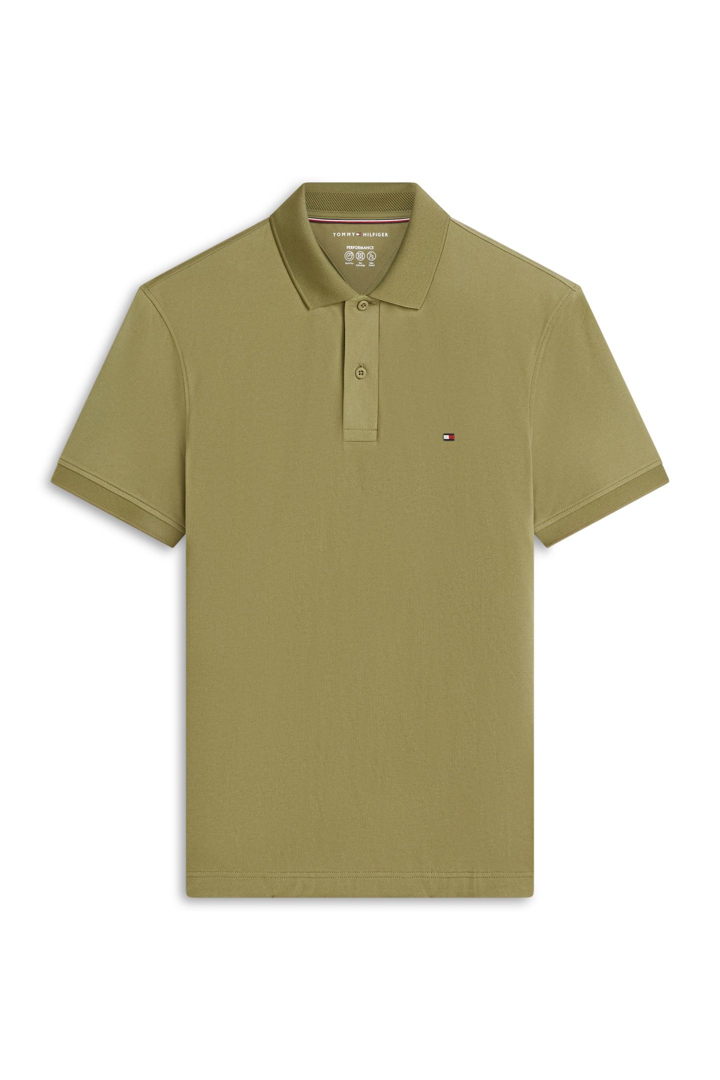 PERFORMANCE PIQUE POLO DARK ARTICHOKE 4