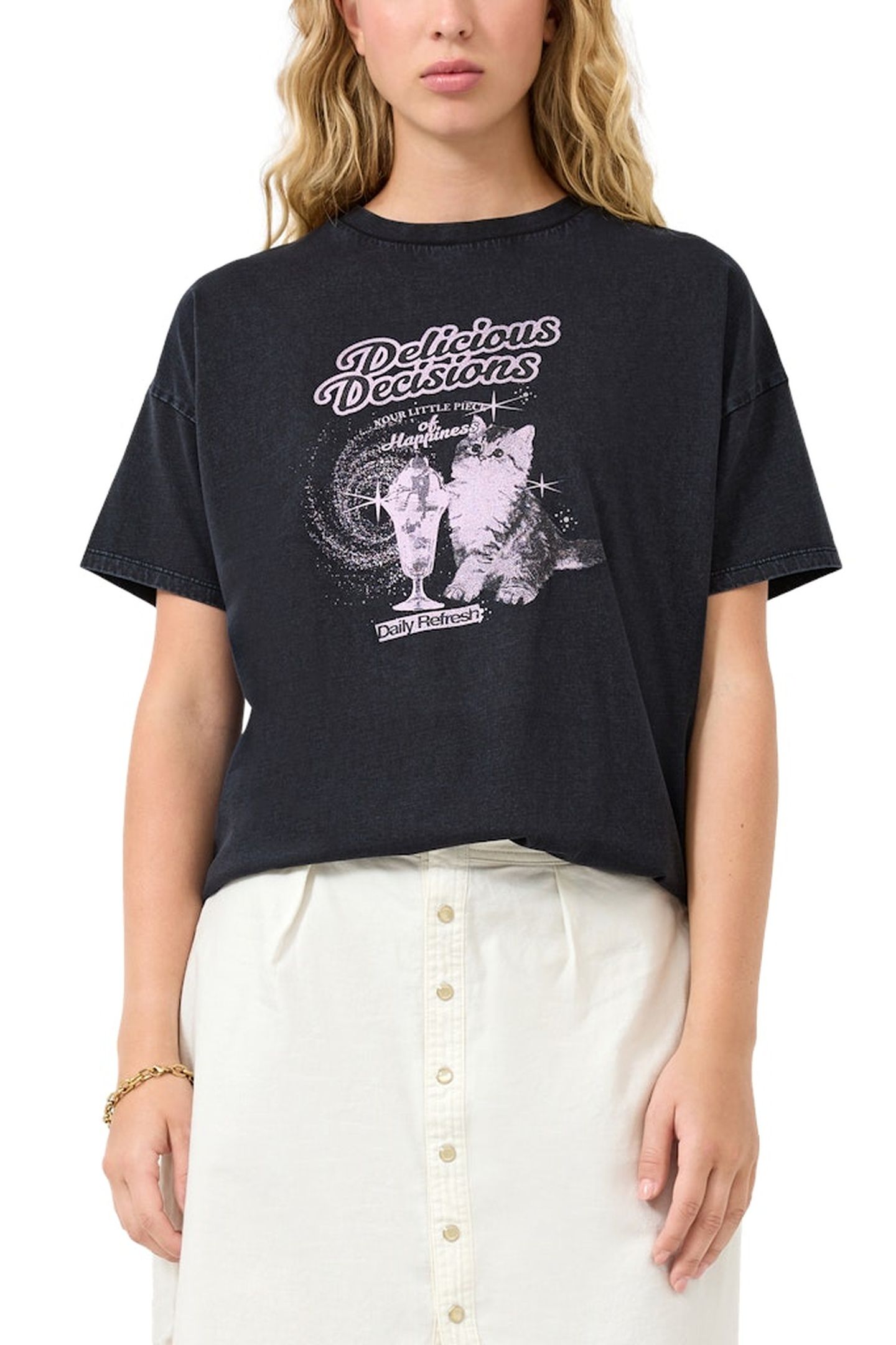 S.OLIVER-QS T-SHIRTS BLACK 1