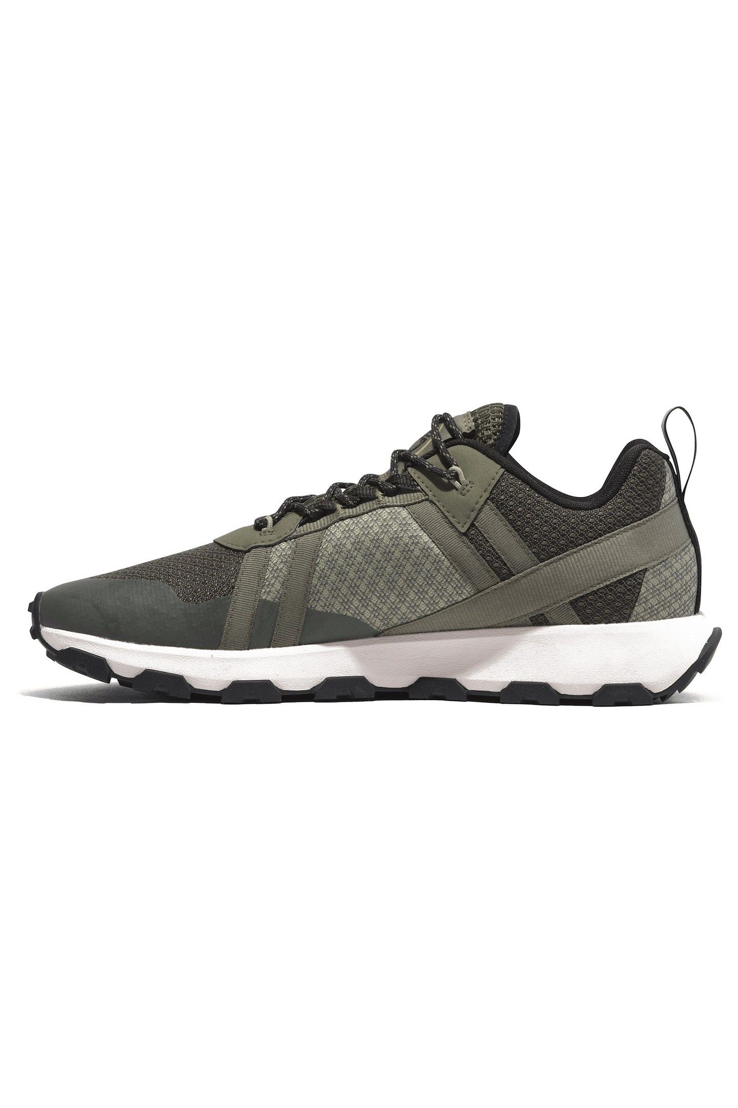 LOW LACE UP SNEAKER DARK GREEN 4