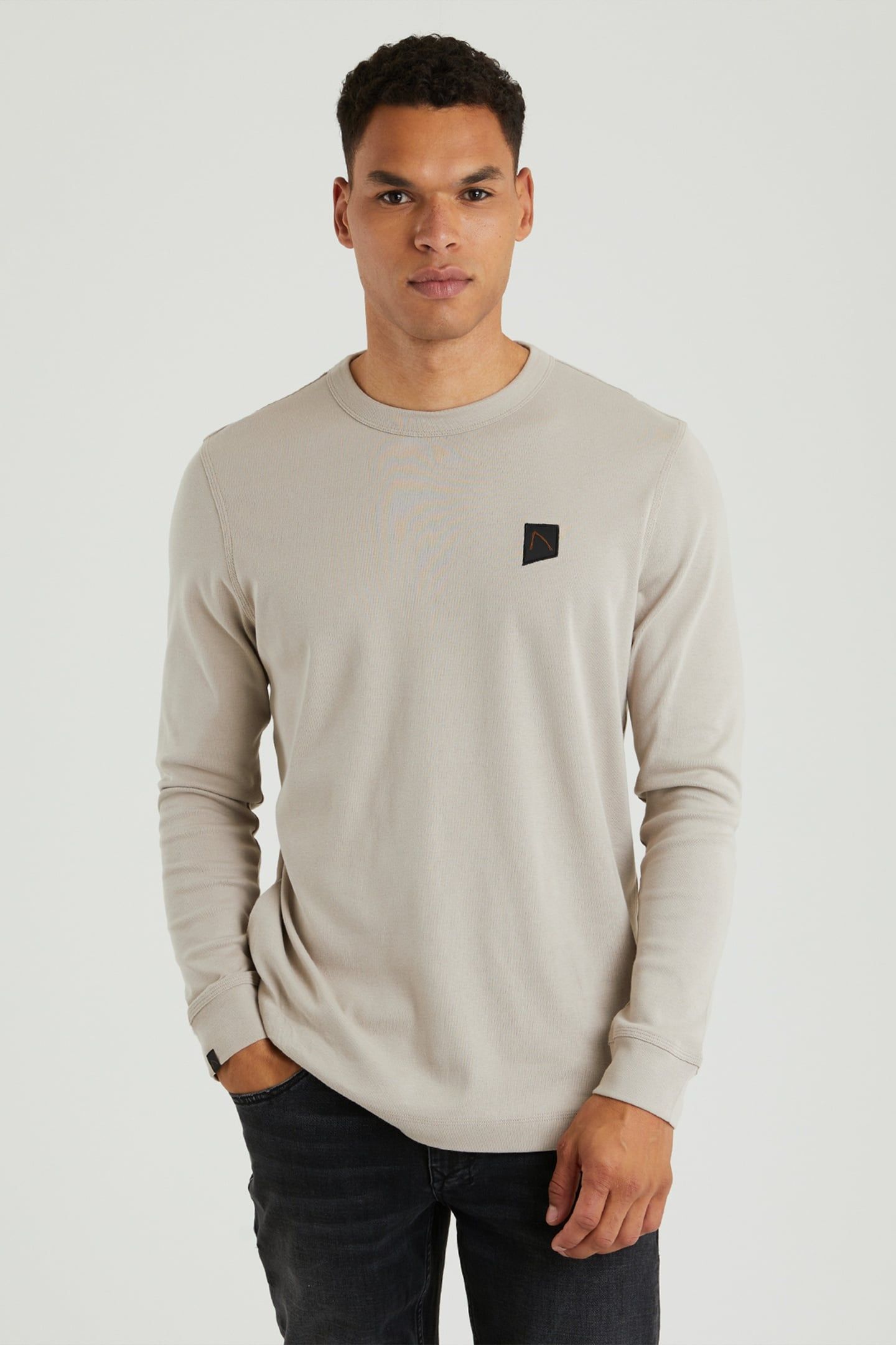 HELY T-SHIRT LONG SLEEVE ULTIMATE GREY 1