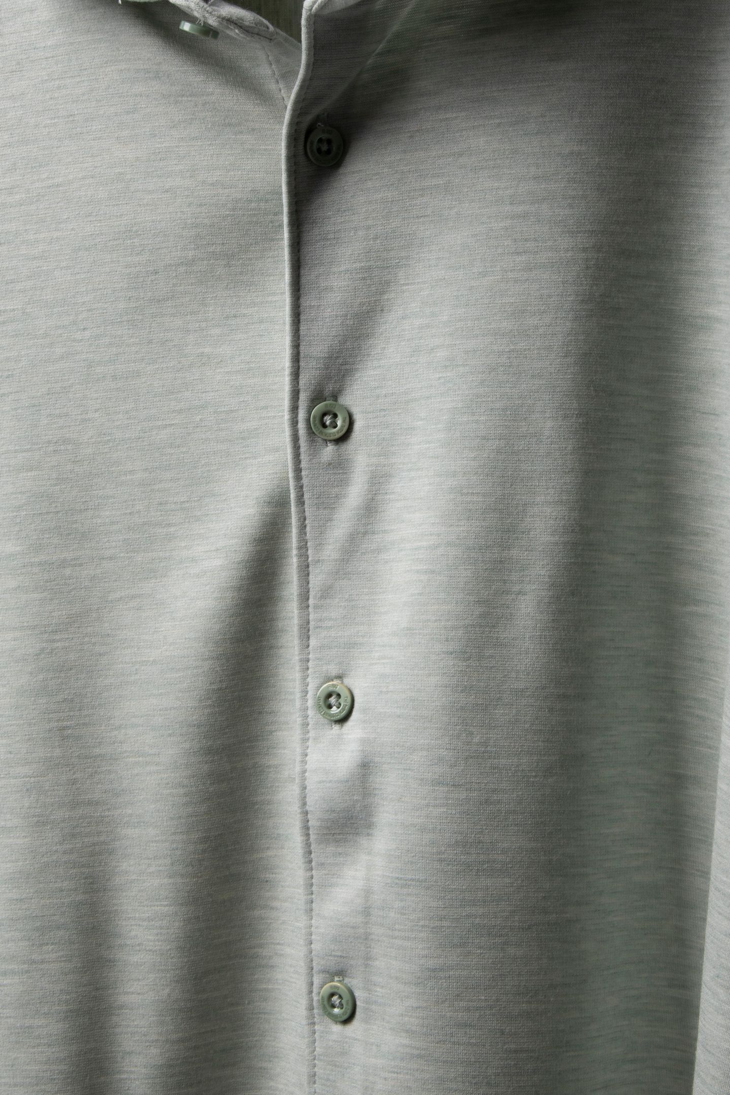 SHIRT JERSEY MELANGE STRETCH MINT 5