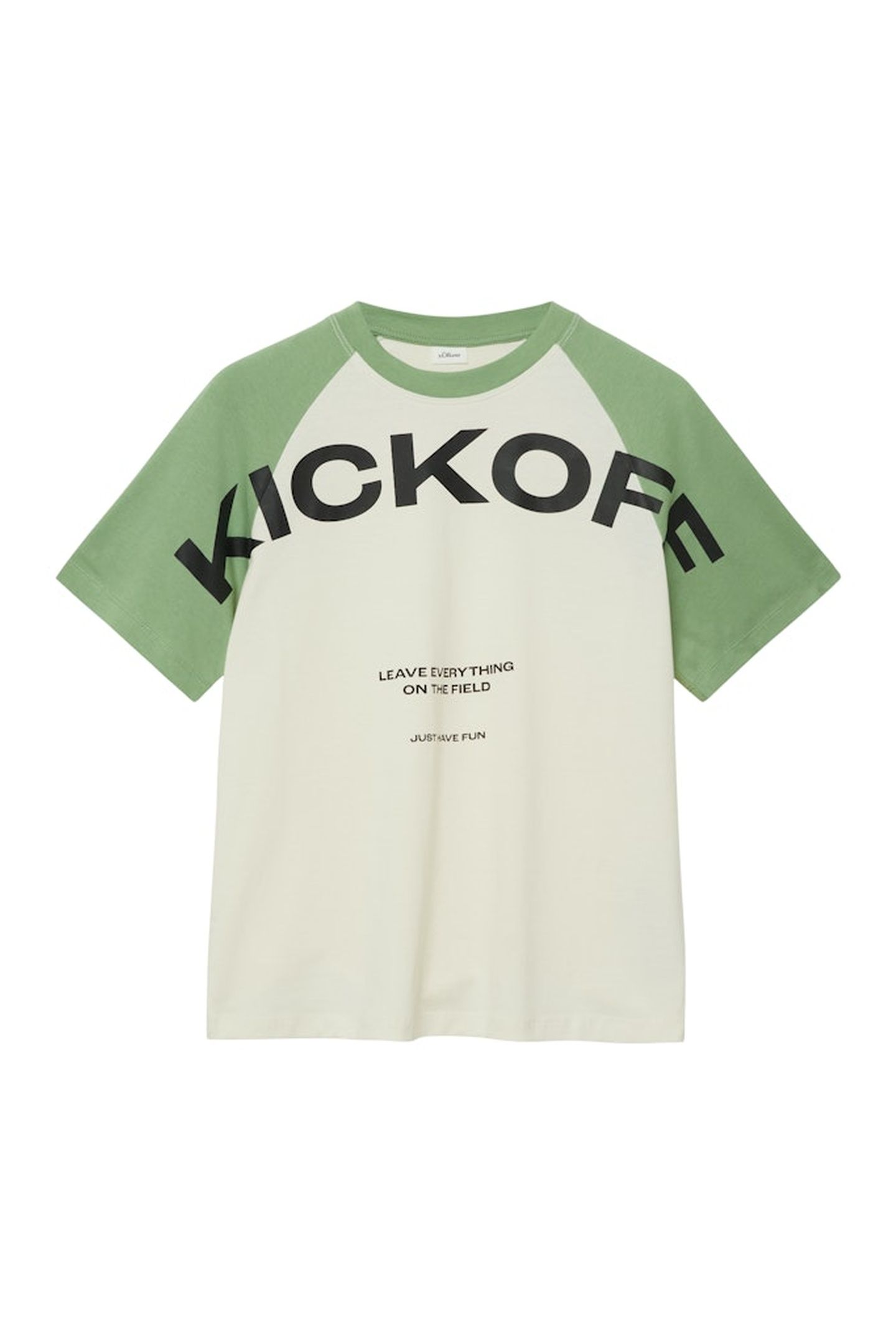 S.OLIVER T-SHIRTS GREEN 1
