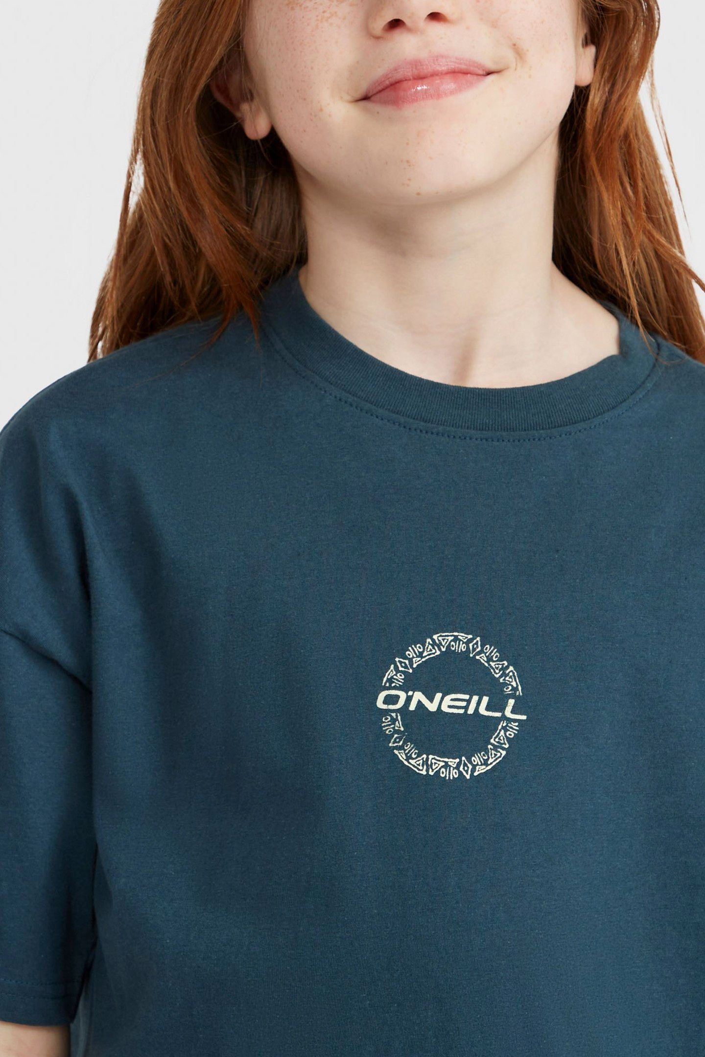 GIRLS O'NEILL BACK PRINT T-SHIRT ALMA STEEL 4