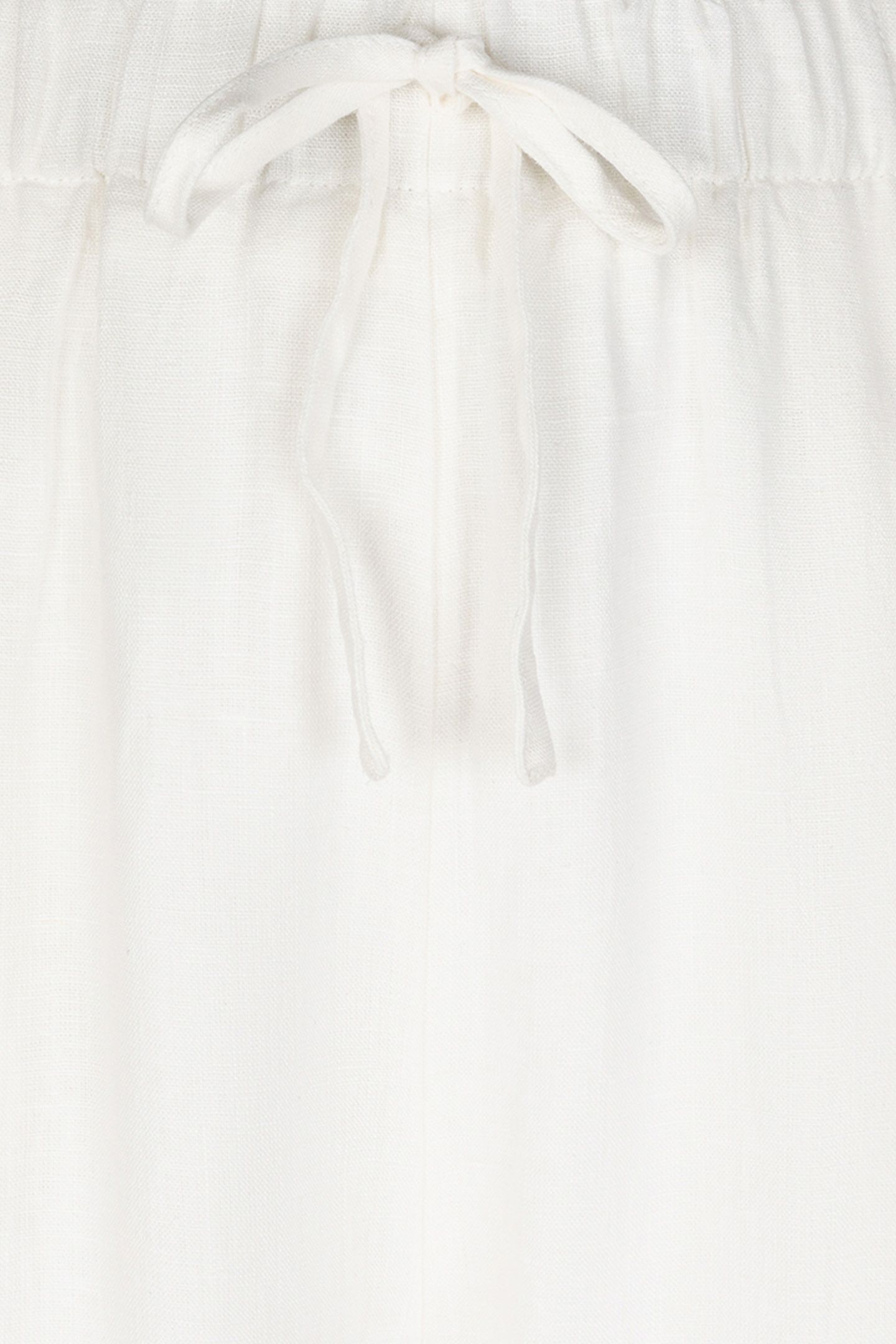 TROUSERS LINEN OFF WHITE 7