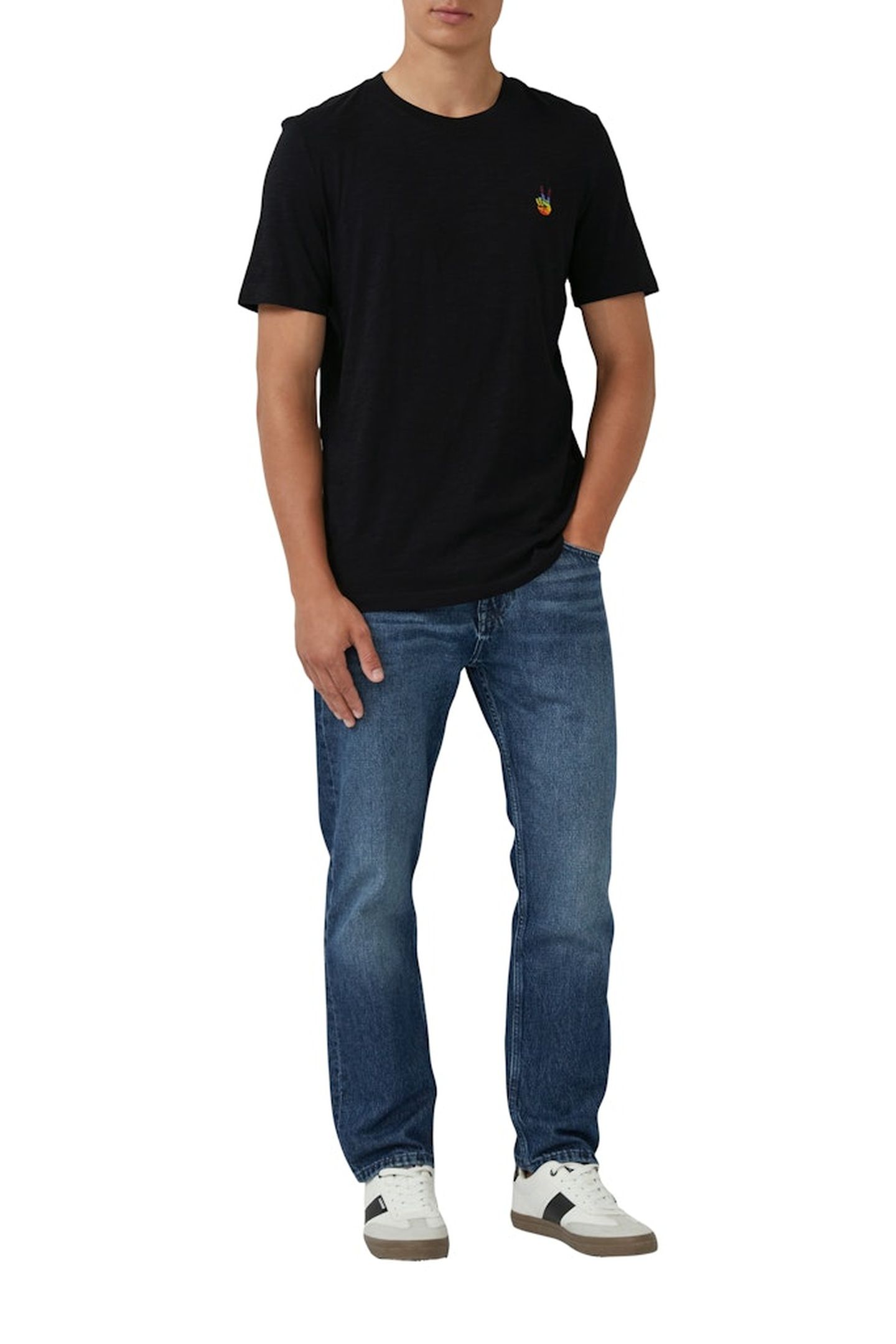 S.OLIVER T-SHIRTS BLACK 2