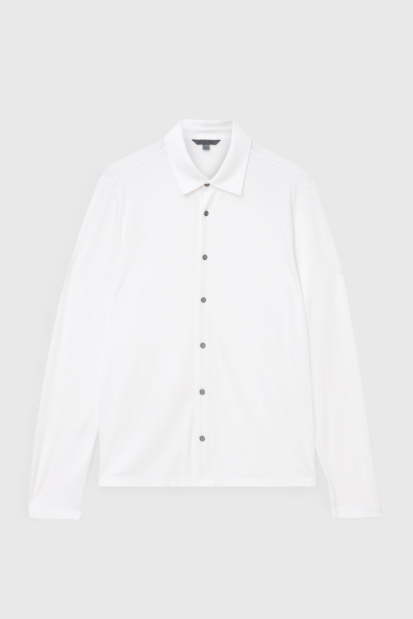 CASERTA REGULAR FIT LS COLLAR SHIRT WITH WHITE 2
