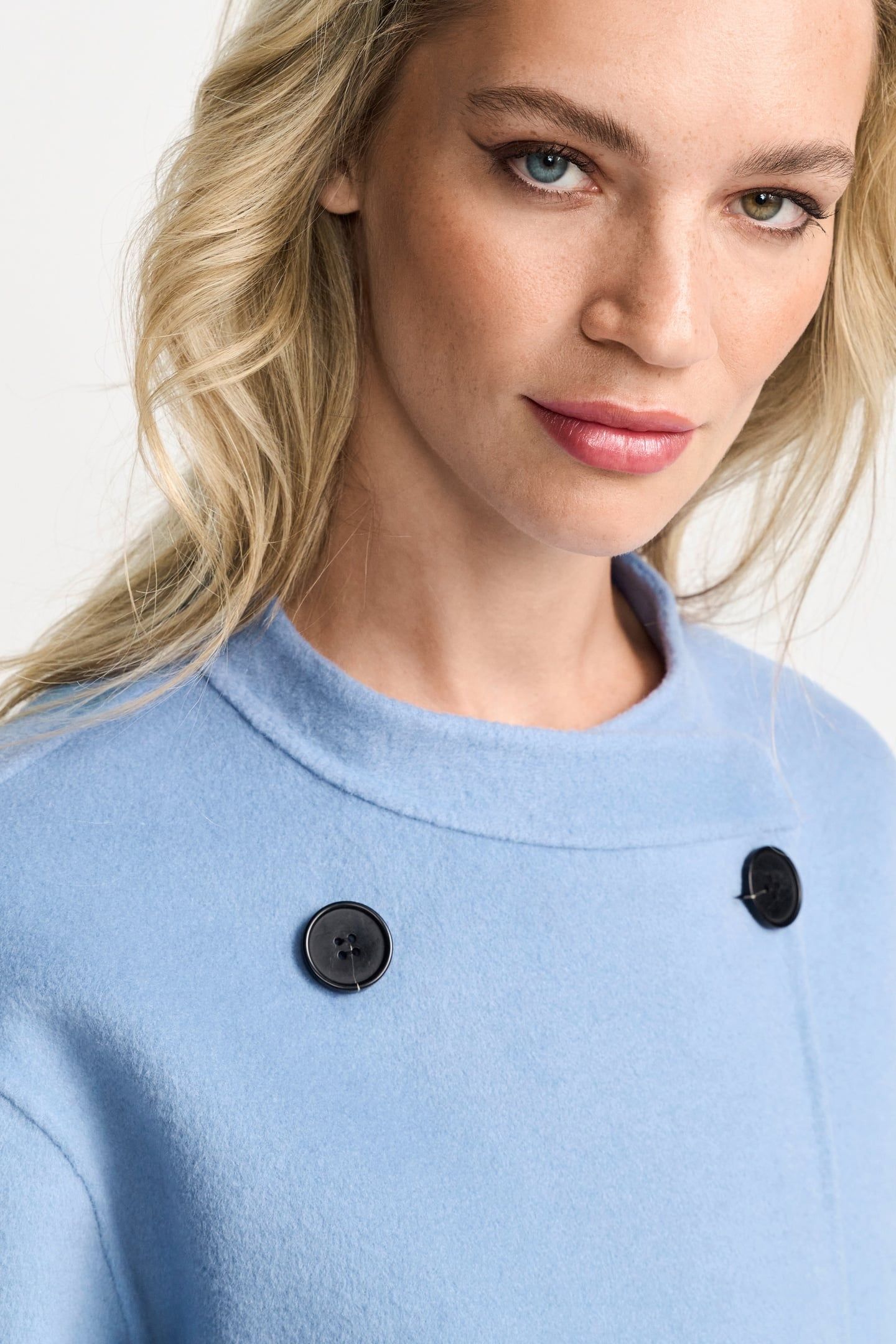 SHORT DOUBLE FACE JACKET OCEAN BLUE 5