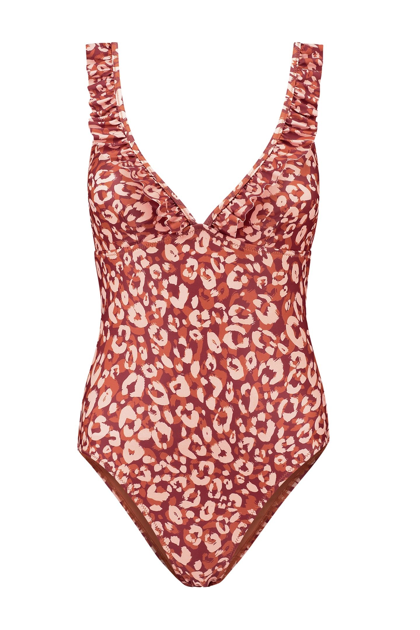 BOBBY SWIMSUIT LUSH LEOPARD FROZEN CHOCO BROWN 6