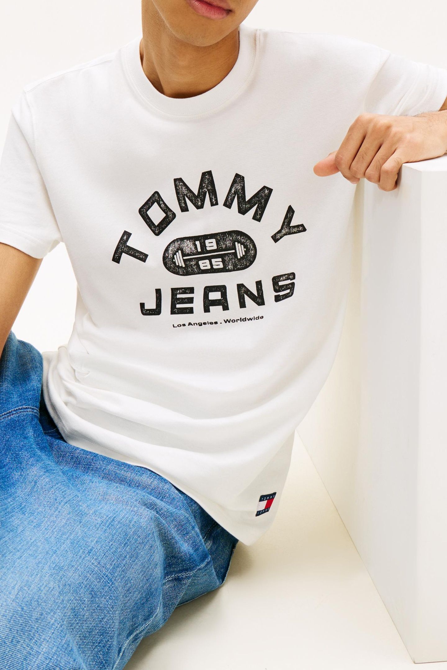 TJM REGULAR GYM SS TEE ECRU 5