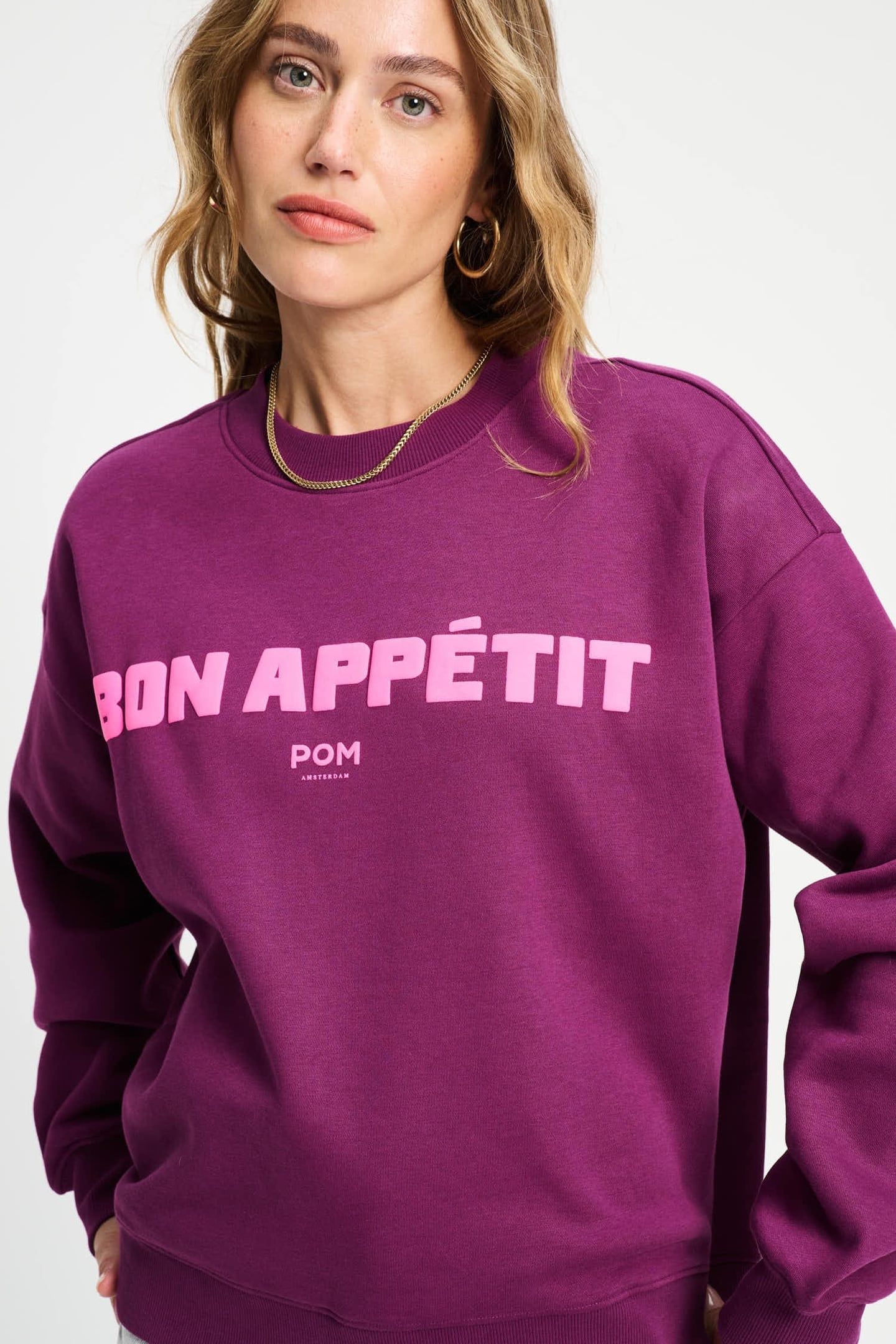 SWEATER - PLUM 1