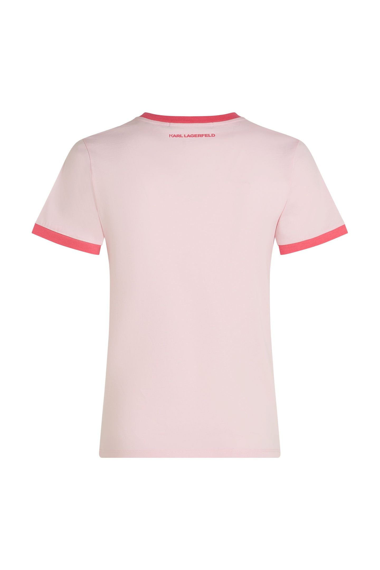 KARL IS HOT T-SHIRT PINK LADY 6
