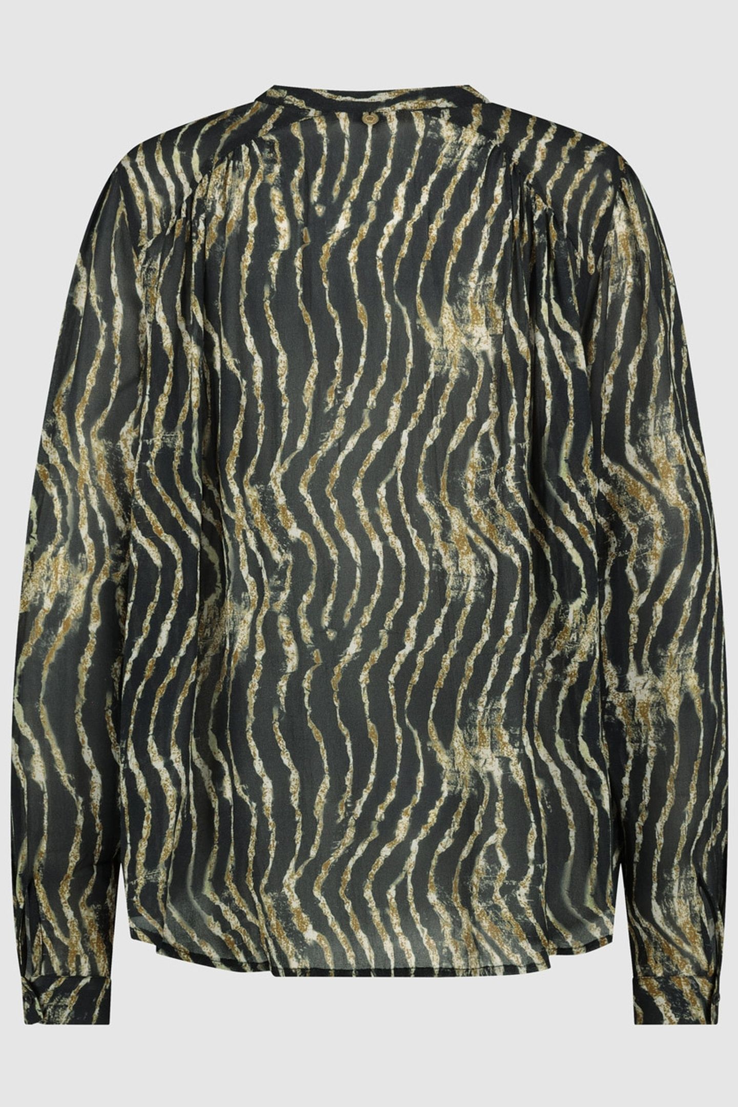 OLIVE BLOUSE BRONZE TIGER 2