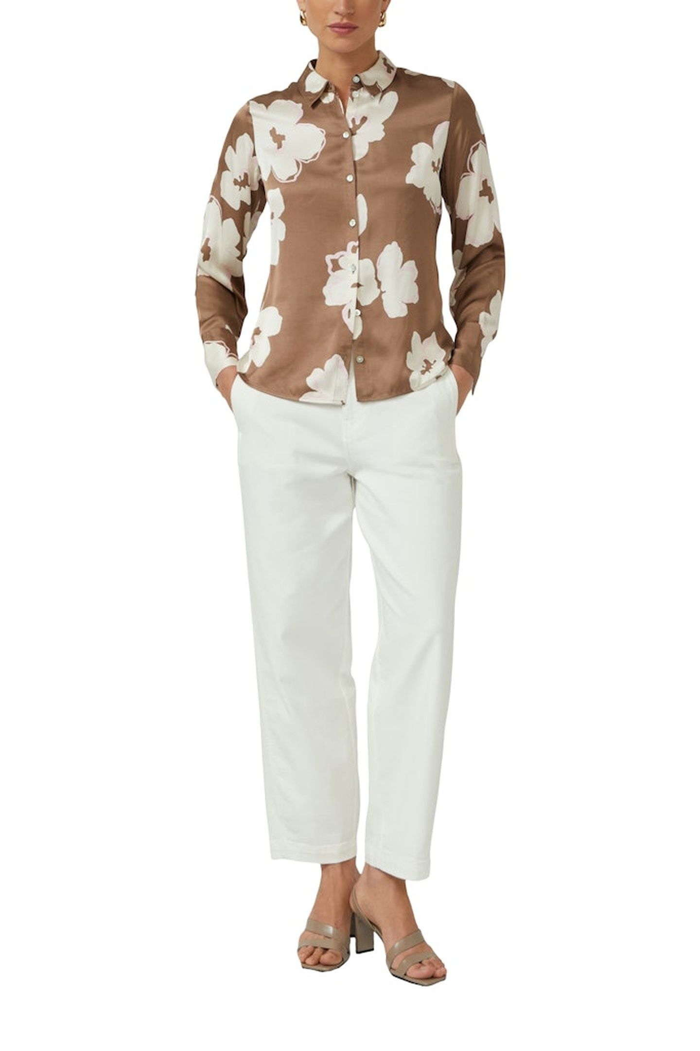 S.OLIVER BLOUSES BROWN 4