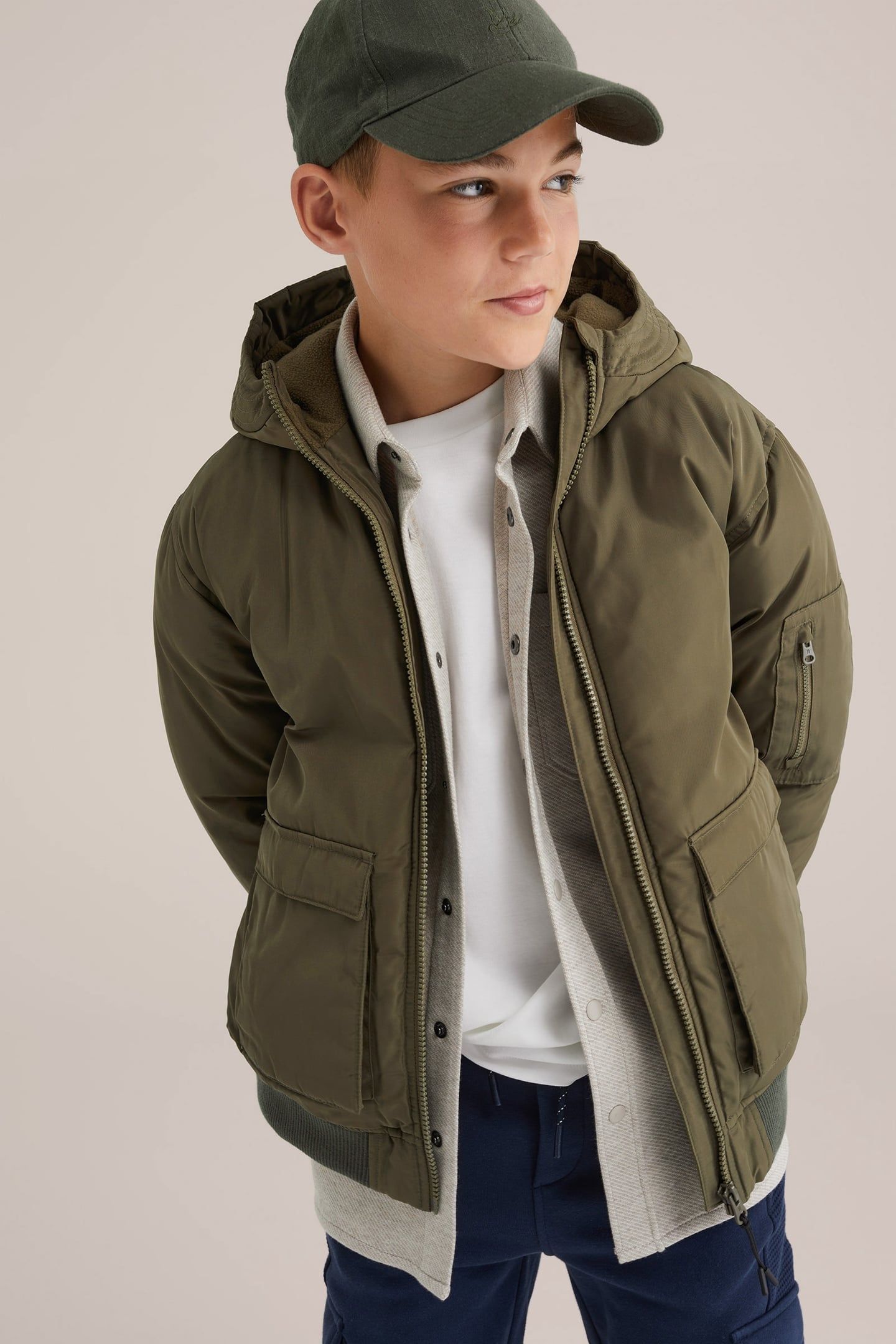 BOMBER ARMY GREEN 1
