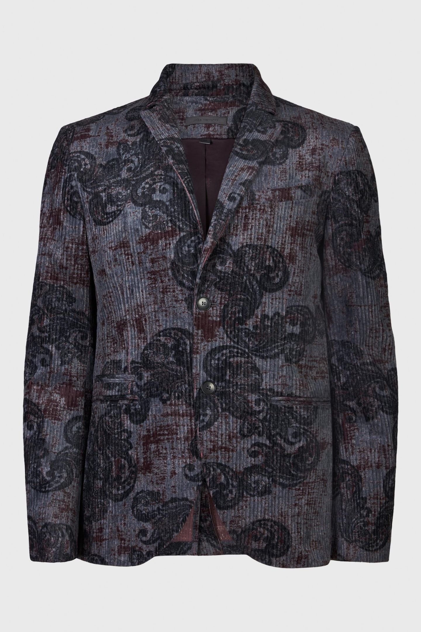 SLIM FIT NOTCH LAPEL CUTA DARK PLUM 2
