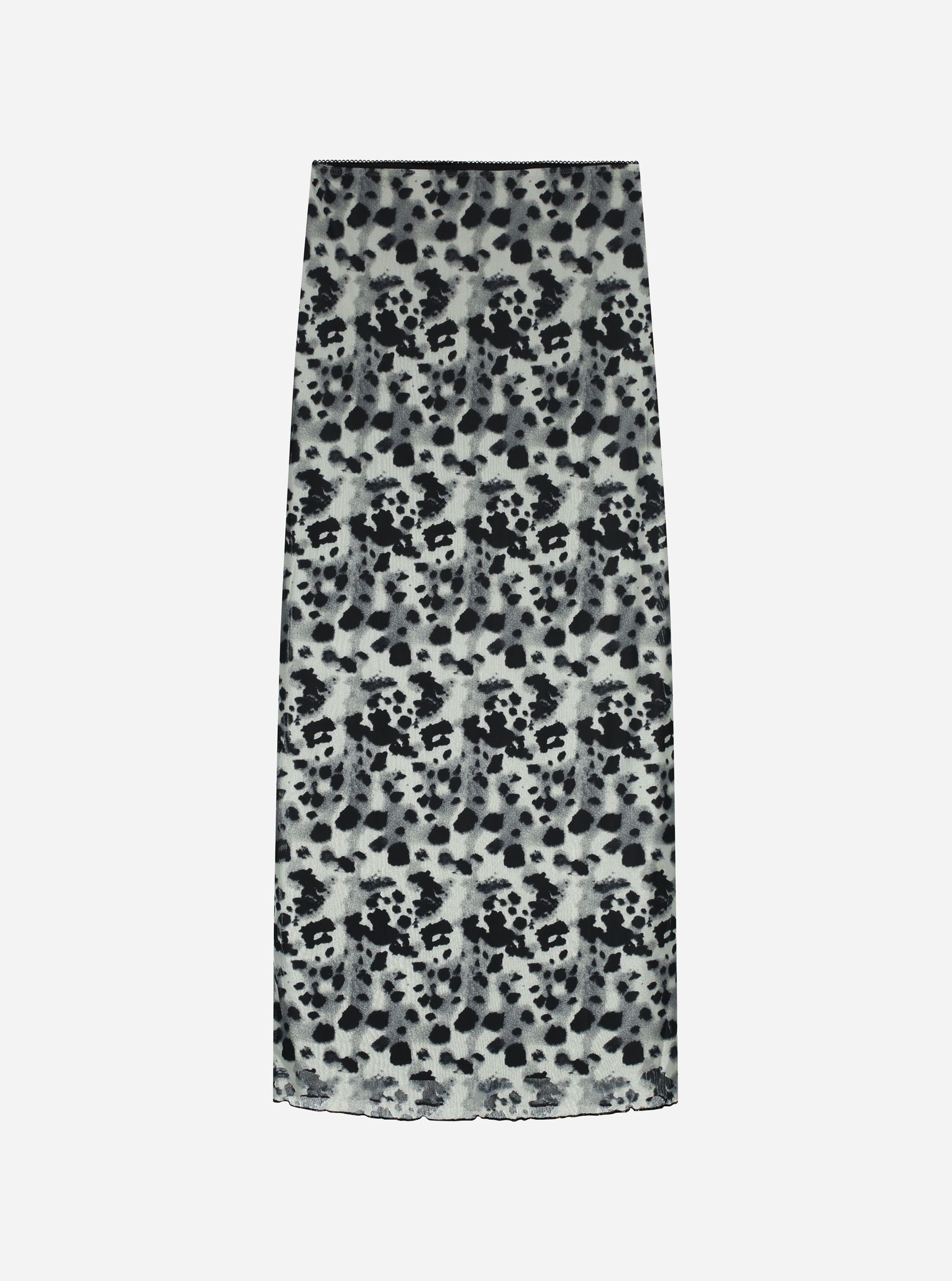 NOUS SOMMES LABELS – RILEY MESH SKIRT GRAY 5