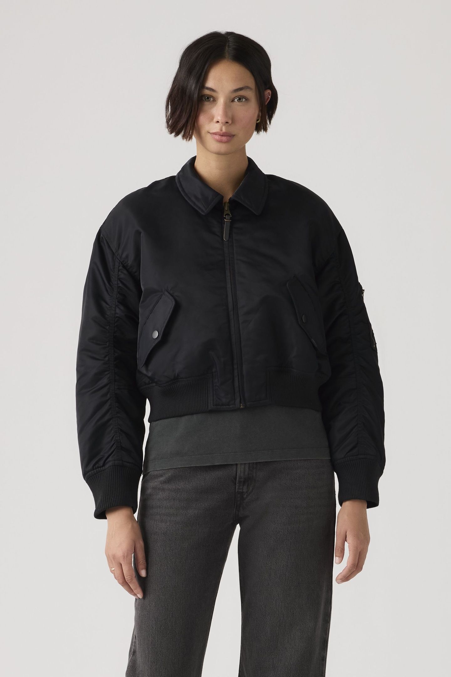 BOWIE CROPPED BOMBER JACKET 6