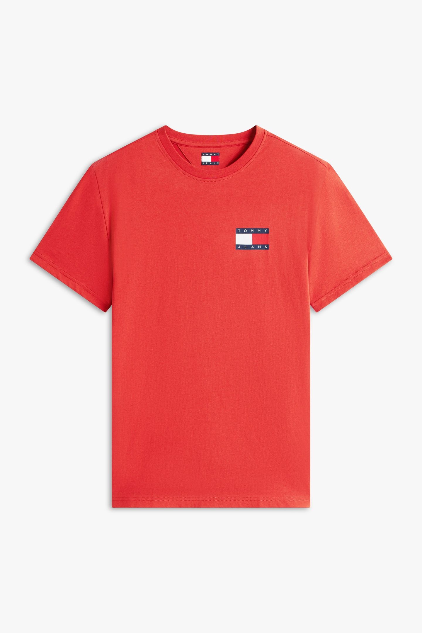 TJM SLIM ESSENTIAL T-SHIRT TERRACOTTA RED 4