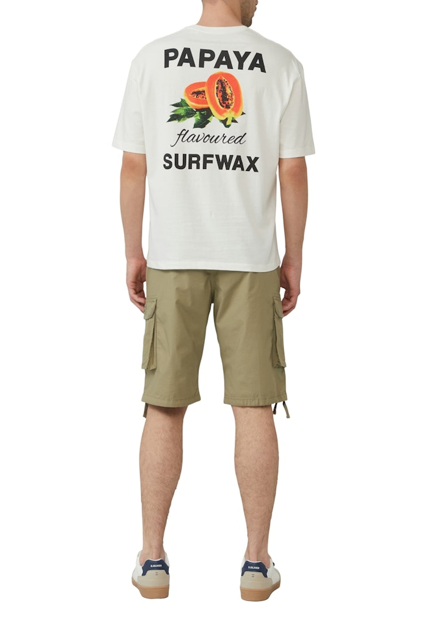 S.OLIVER SHORTS DARK GREEN 3
