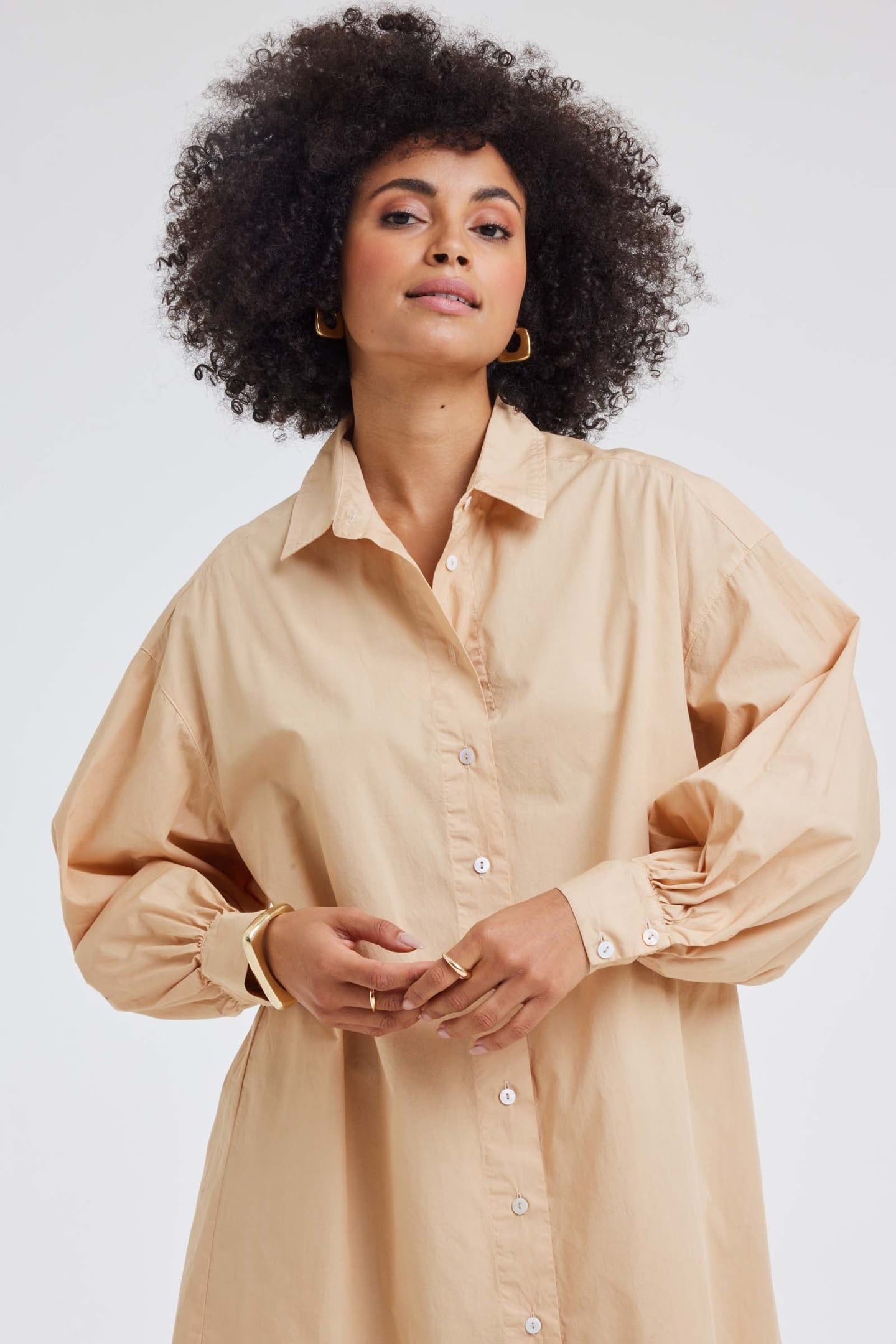 TUNIC ANTIBES TAN BROWN 3