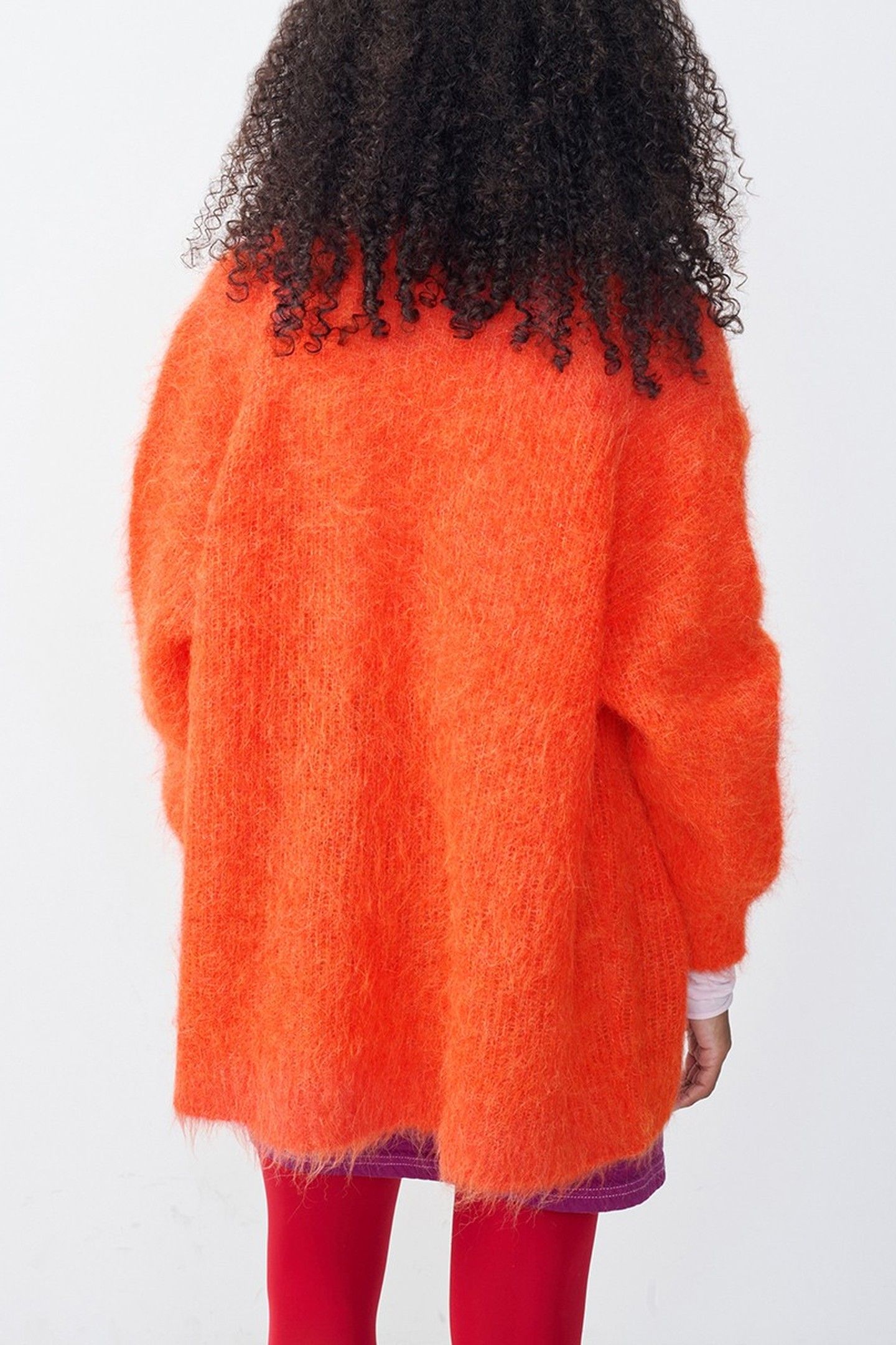 BYMI CARDIGAN ORANGE SANGUINE CHINE 2
