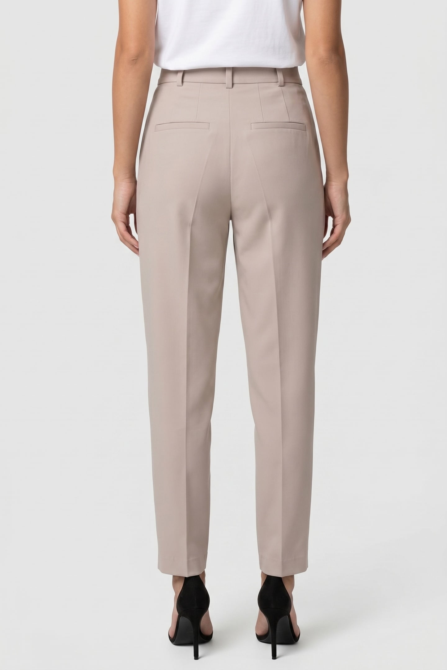 LA NENA WOOL TROUSER BEIGE 3