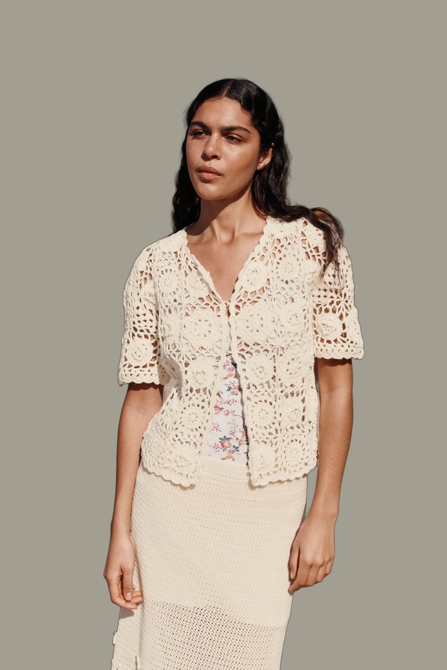 CARDIGAN MALLORIA CREAM 3