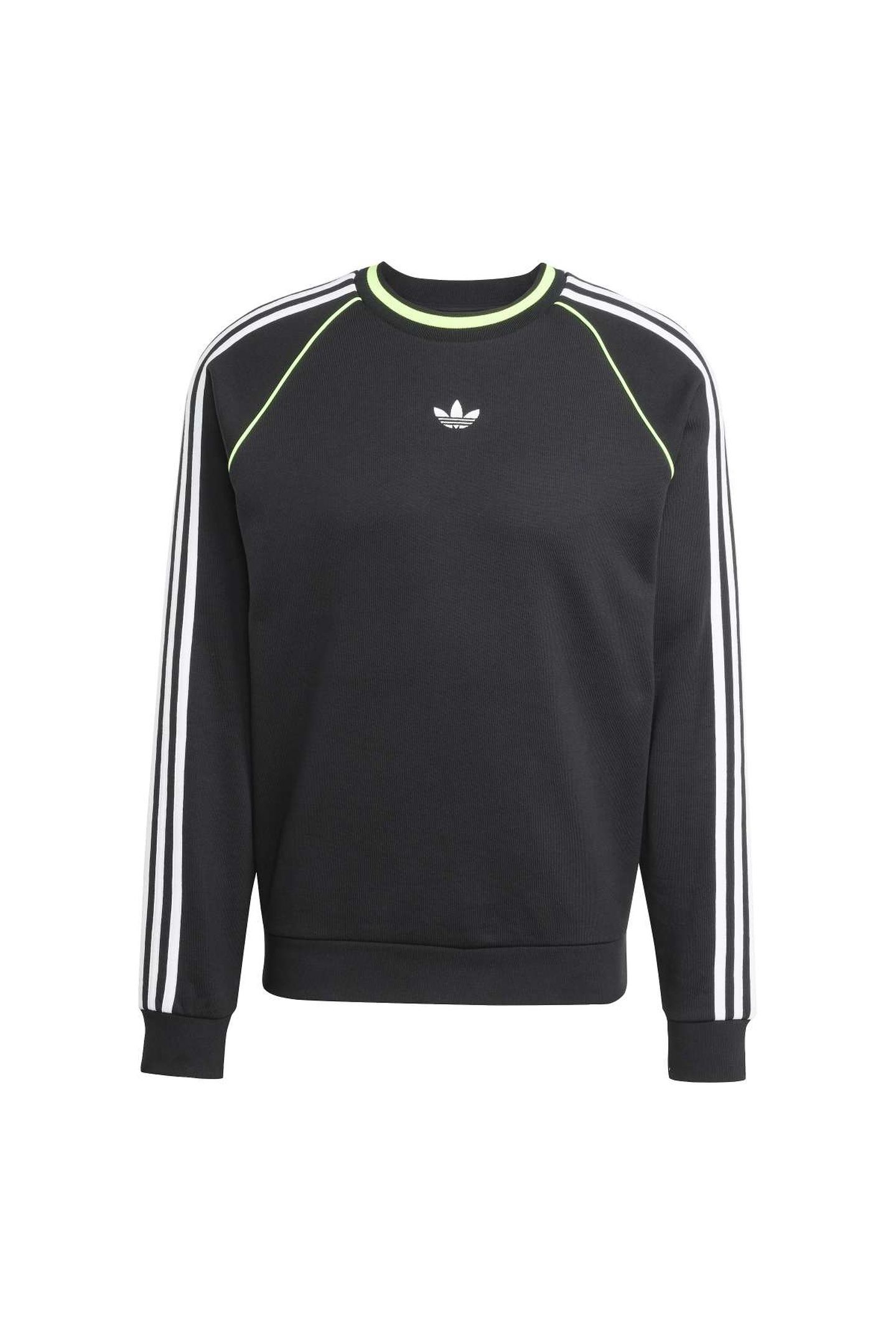 UNISEX ORIGINALS ADIDAS ADICOLOR PIPING CREW NECK BLACK 4