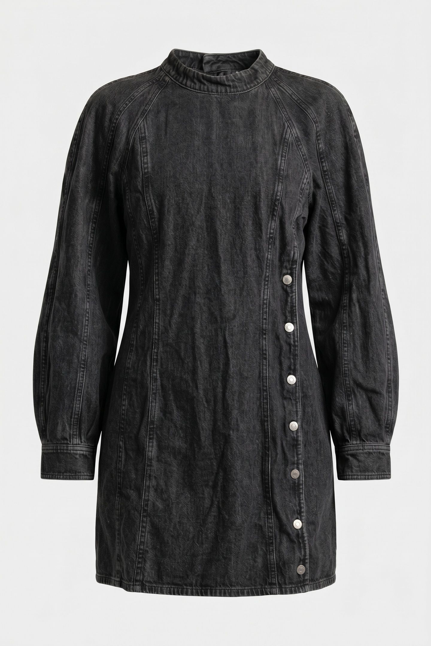 PA ETIENNA DENIM DRESS SPEED GREY 3