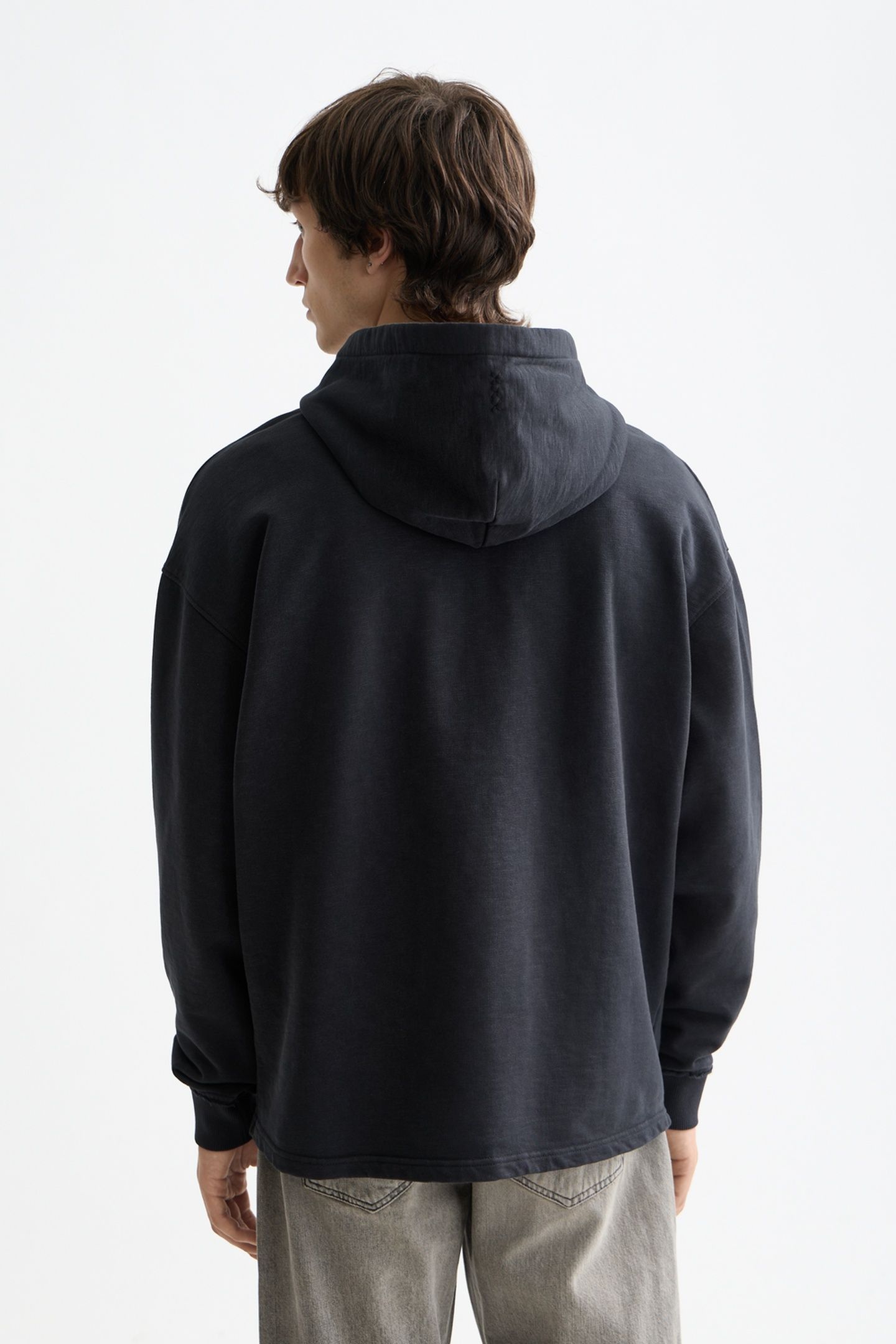 3 CROSSES HOODIE BLACK 3