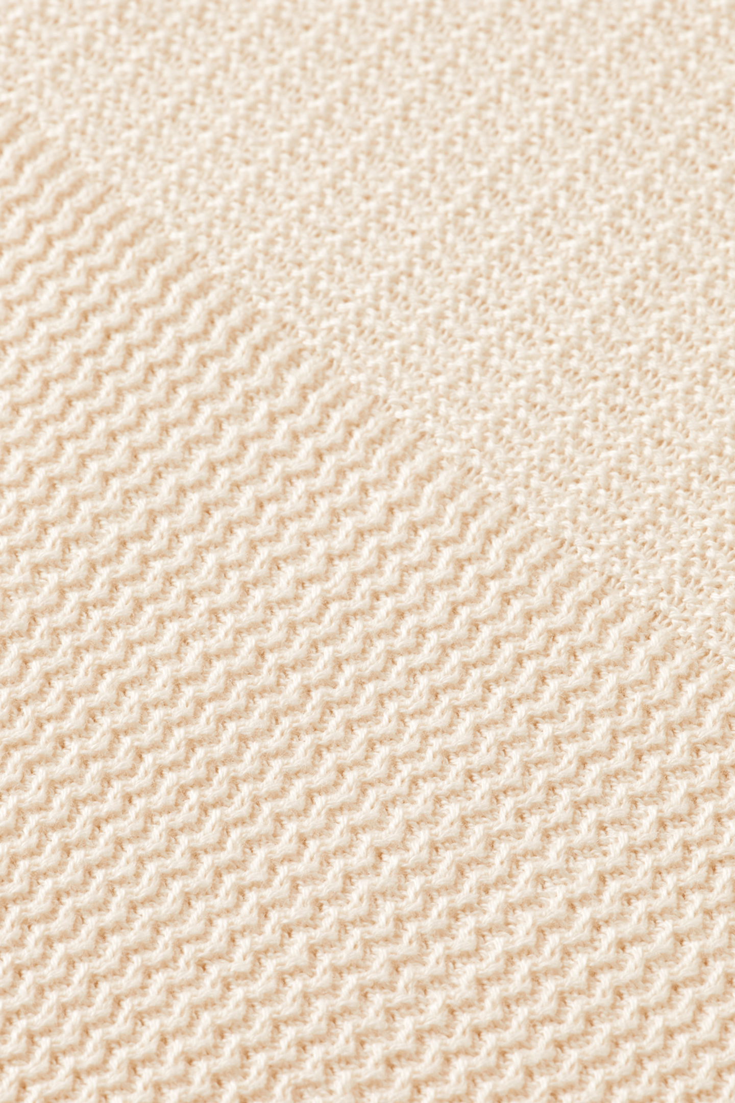 REGULAR-FIT KNITTED TONE ON TONE STRIPED POLO EGGNOG 3