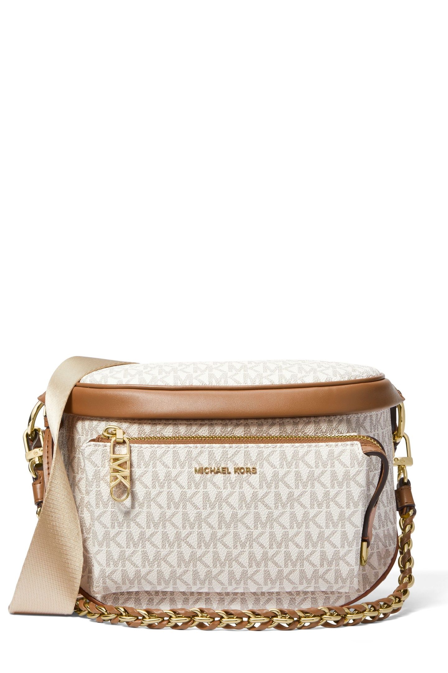 MEDIUM SLING PACK CHAIN MESSENGER VANILLA/ACRN 3