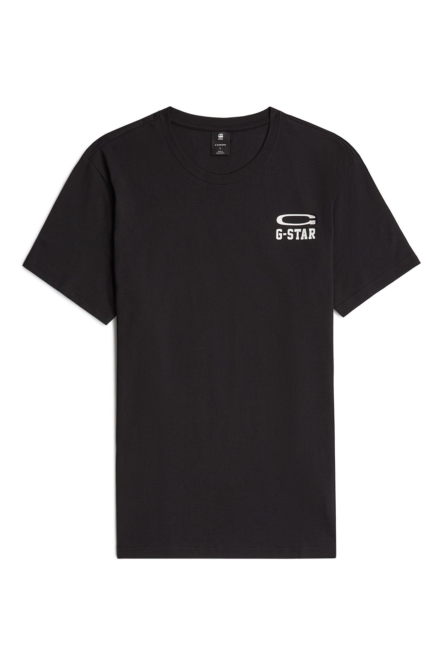 CHEST LOGO T-SHIRT BLACK 3